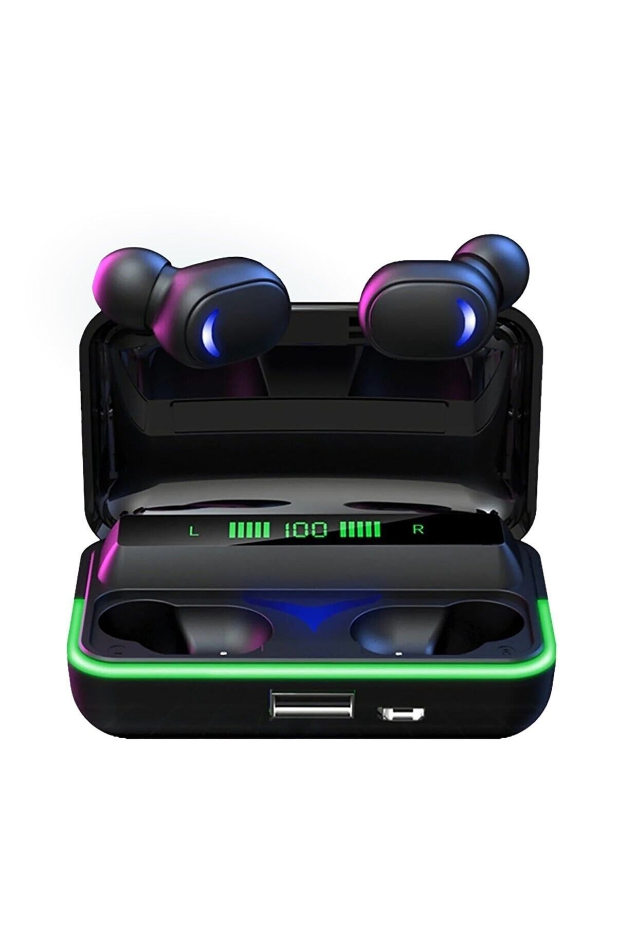 Ios-android Uyumlu Kablosuz Kulakiçi V5.1 Mikrofonlu Powerbank Kutulu Db-17 Bluetooth Kulaklık
