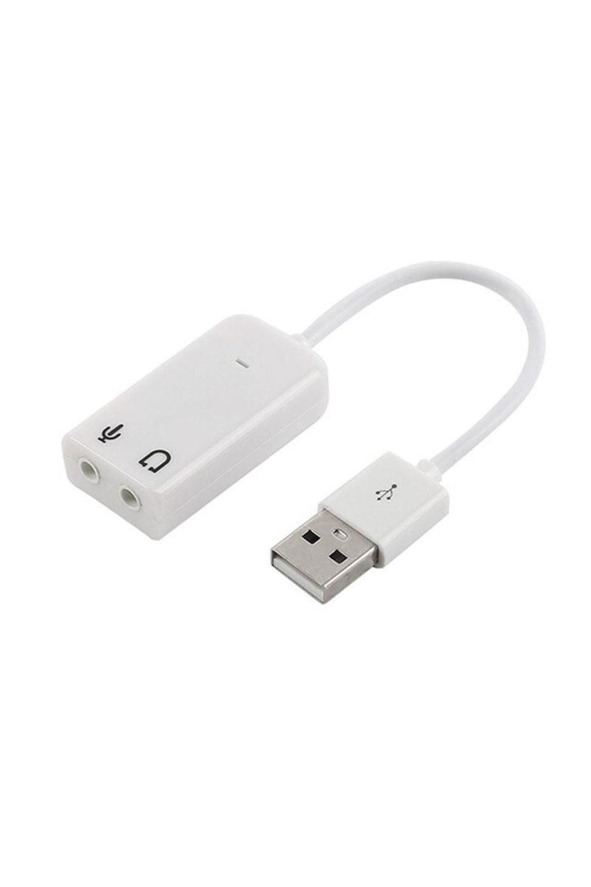 Usb Ses Kartı 7.1 Virtual 3d Harici Ses Kartı