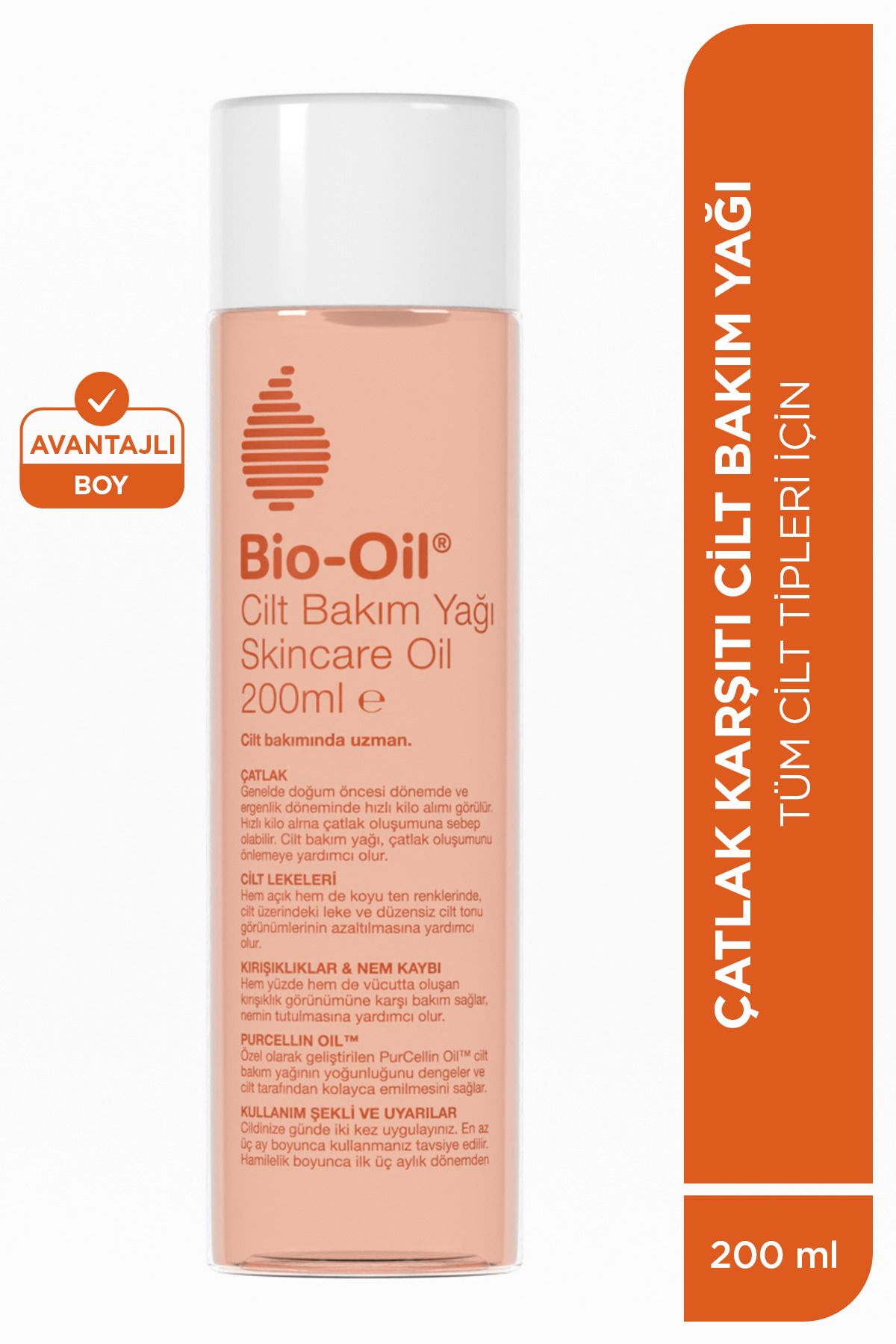 Çatlak Karşıtı & Leke Karşıtı Nemlendirici Cilt Bakım Yağı 200 ml