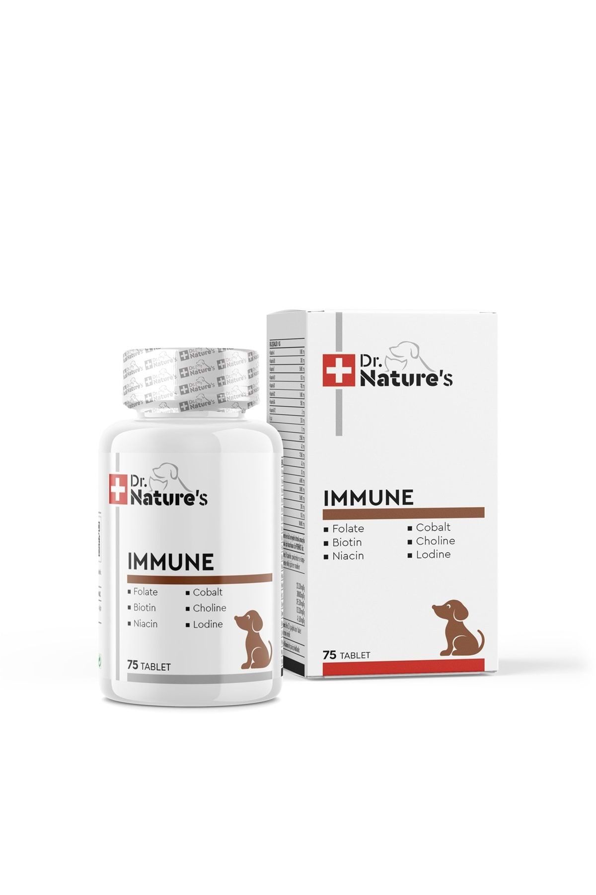 Drnatures Dog Immune Köpekler Için Multivitamin Besin Takviyesi( 75 Tablet)