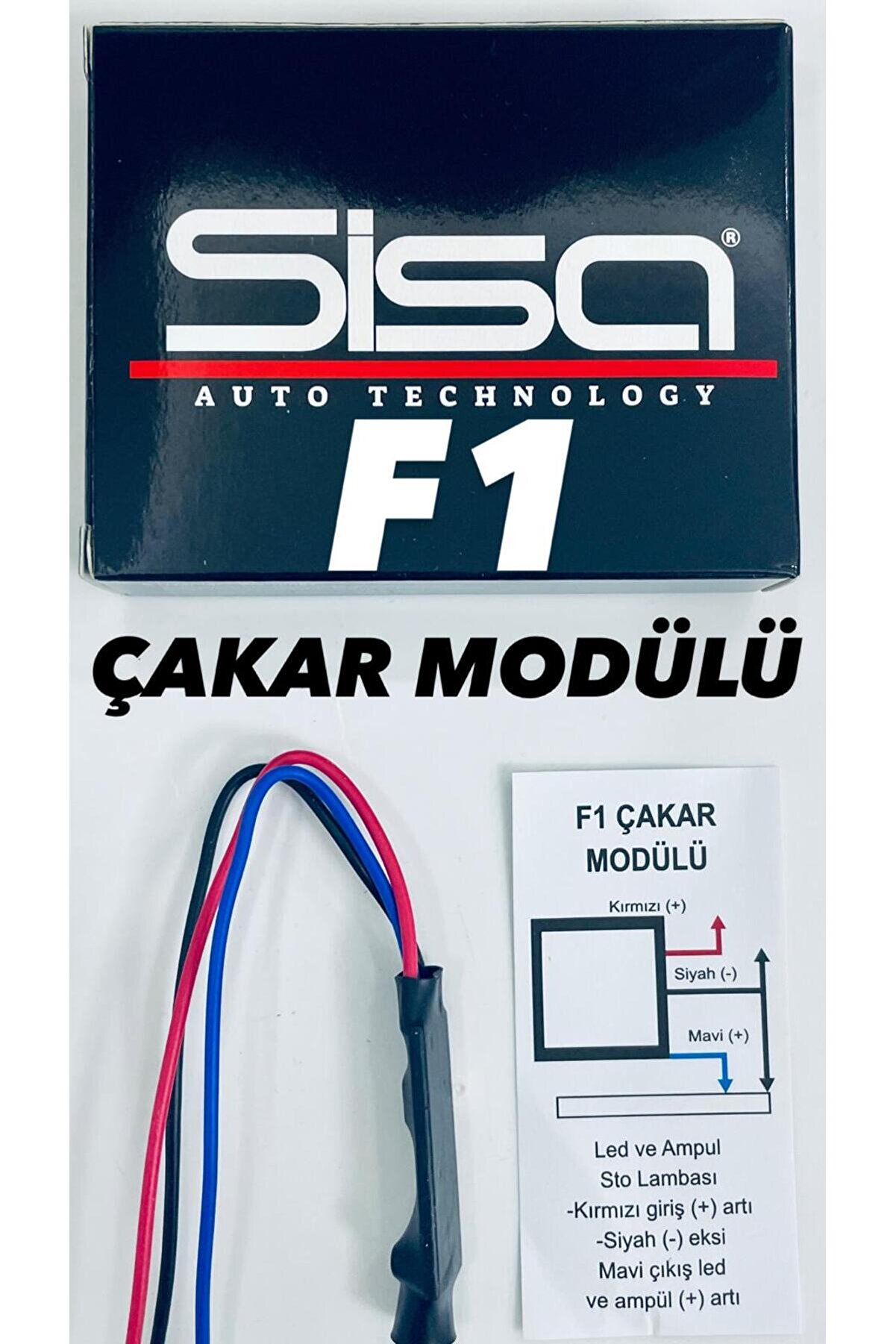 F1 Fren Çakar Modülü Led Ve Halojen Ampul Uyumlu 3. Stop Yanıp Sönme Modülü