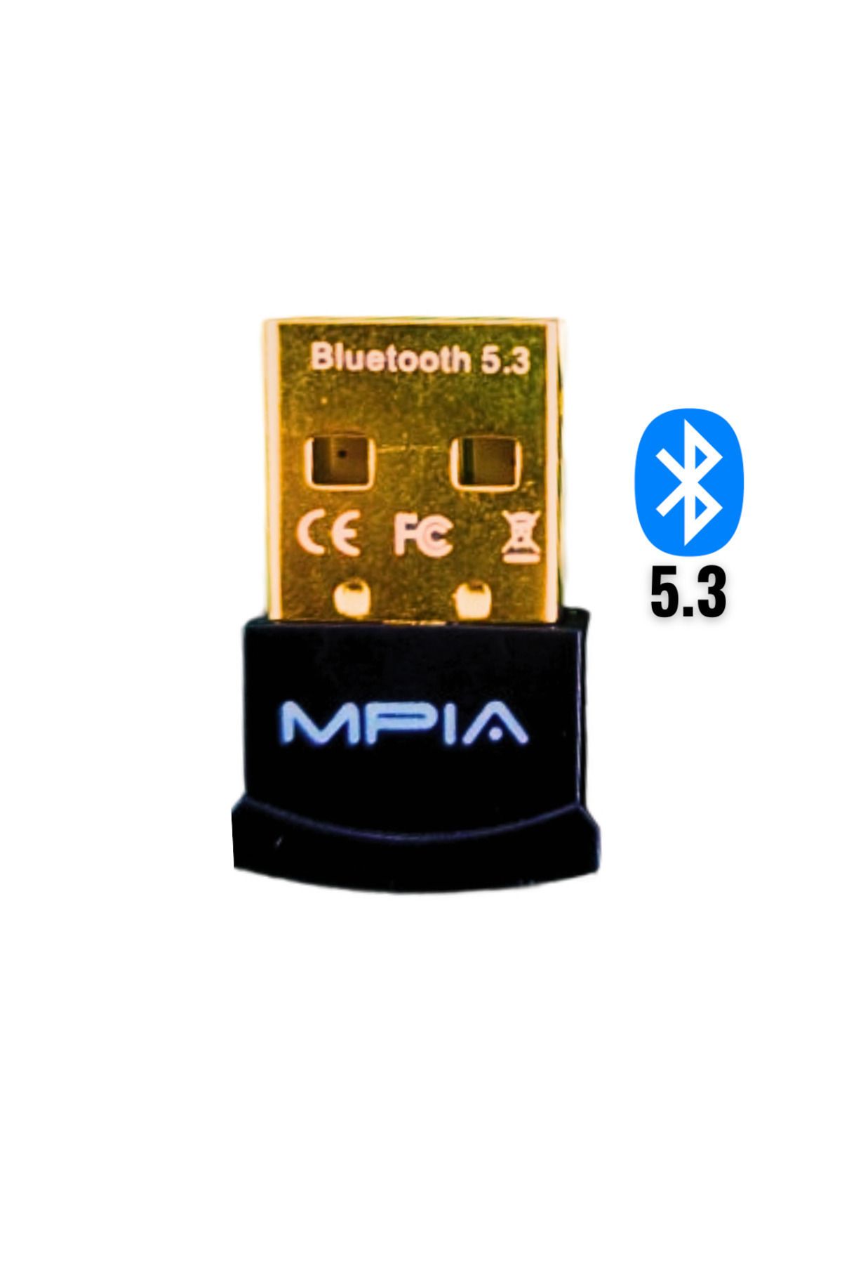 Mpıa Bluetooth 5.3 Usb Dongle - Kablosuz Adaptör, Pc & Laptop Için Bluetooth Alıcı