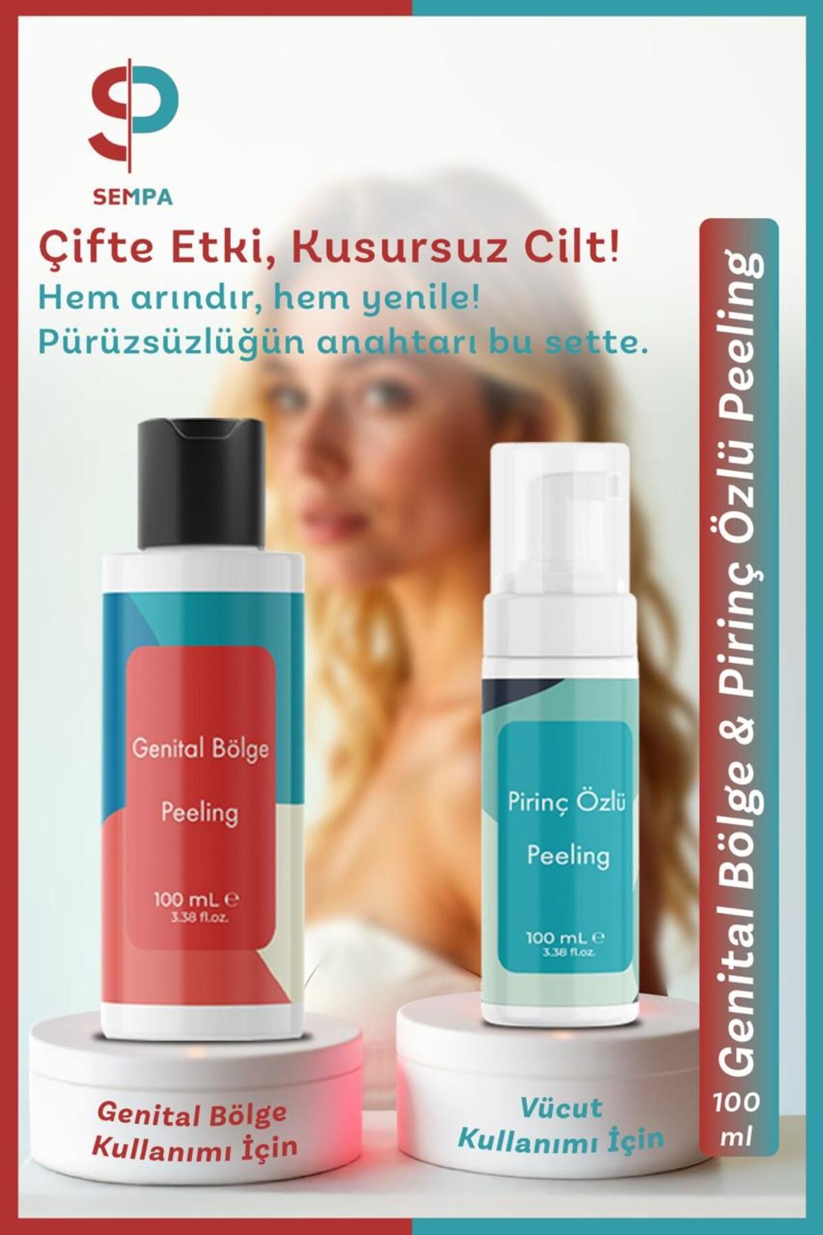 Genital Bölge & Pirinç Özlü Peeling Seti – Derinlemesine Temizlik Ve Canlılık