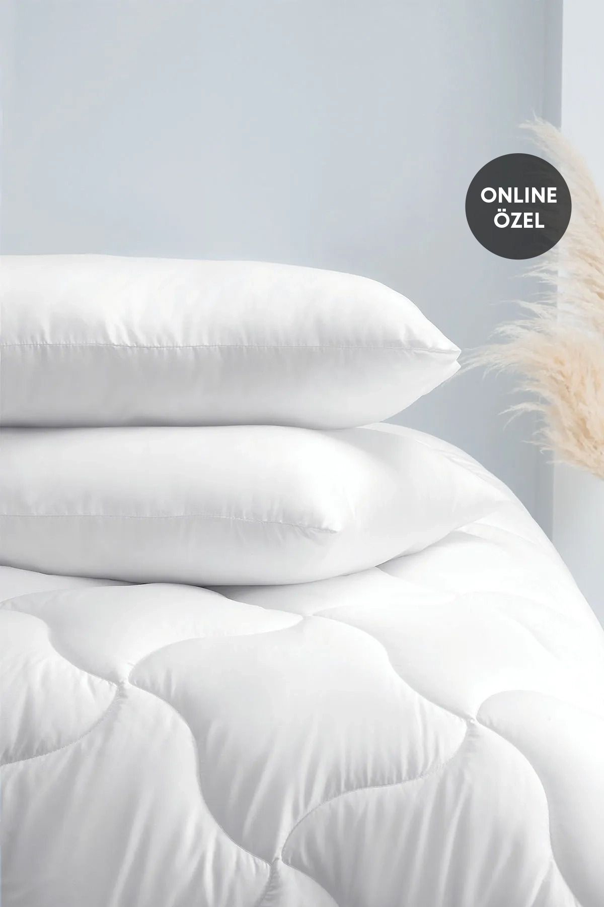 Eco Night Çift Kişilik Yorgan - Yastık Set