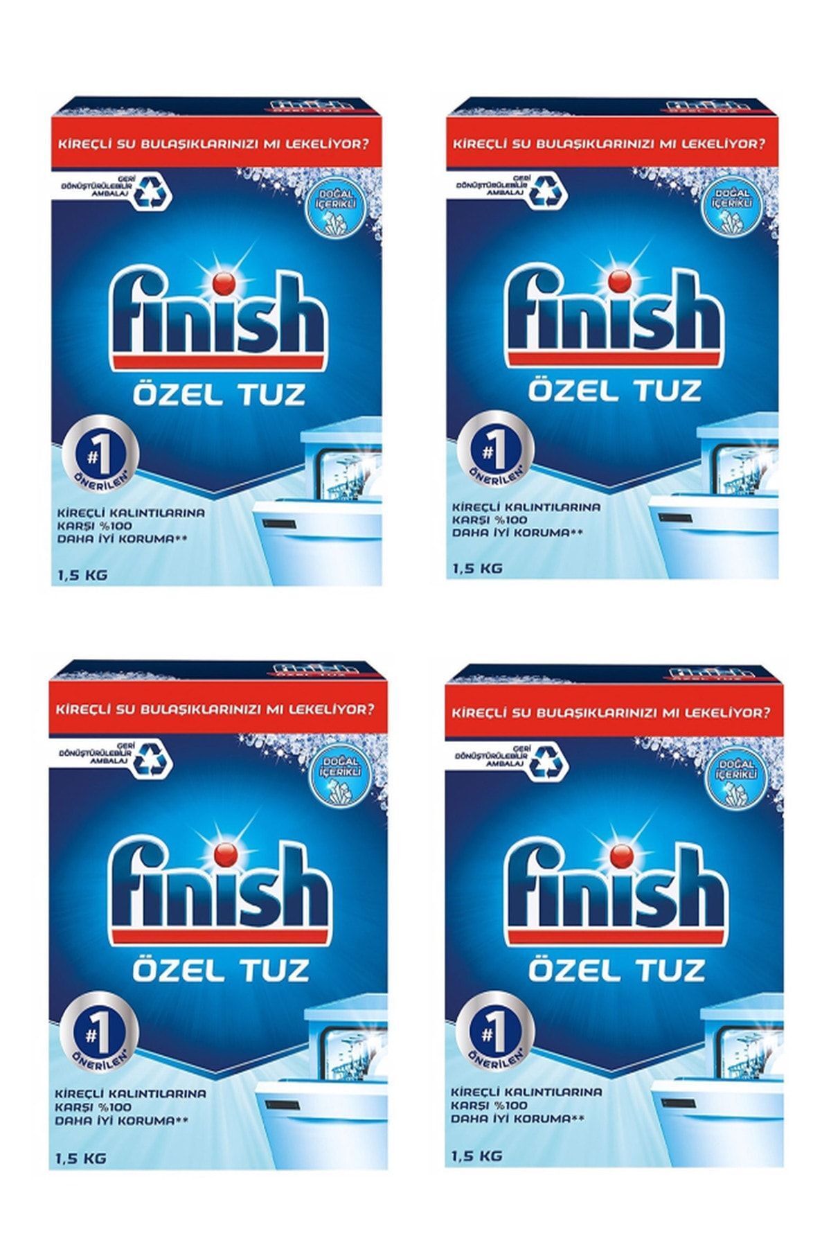 Bulaşık Makinesi Tuzu 1,5 Kg X 4 Adet