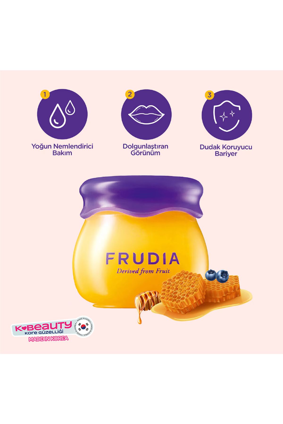 Blueberry Nemlendirici Dudak Balmı 10g