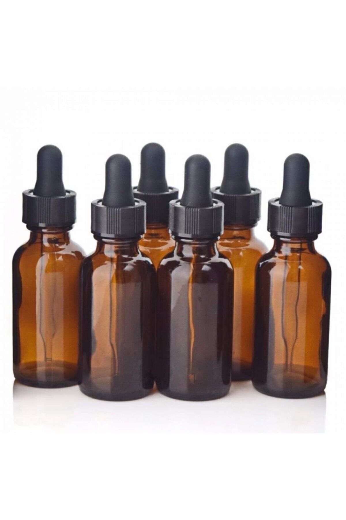 Plazma Damlalıklı Amber Şişe 30 ml 6 Adet