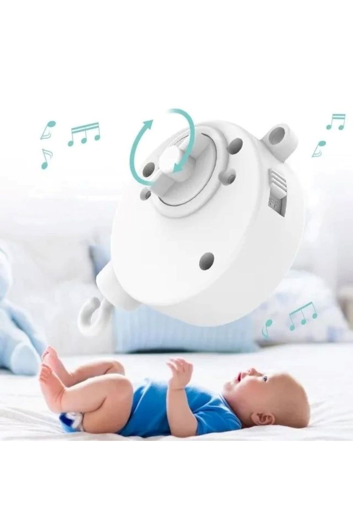 Müzikli Dönence Beşik Aparatı, Dönence Müzik Kutusu ( Kurmalı )