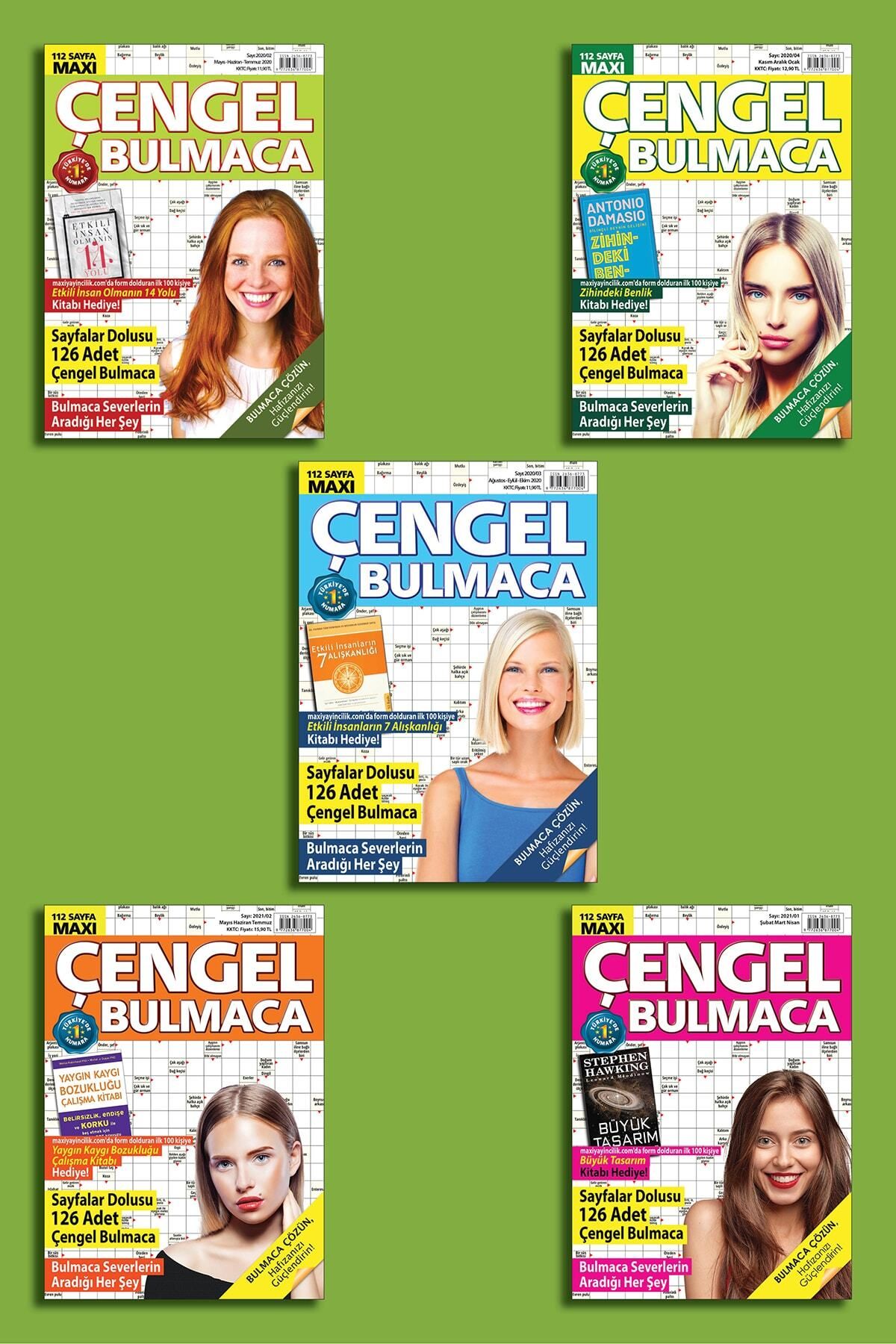 Çengel Bulmaca Set-5 Kitap 560 Sayfa