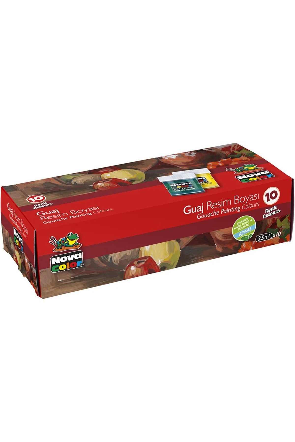 Guaj Boya Şişe 10 Renk Nc-114