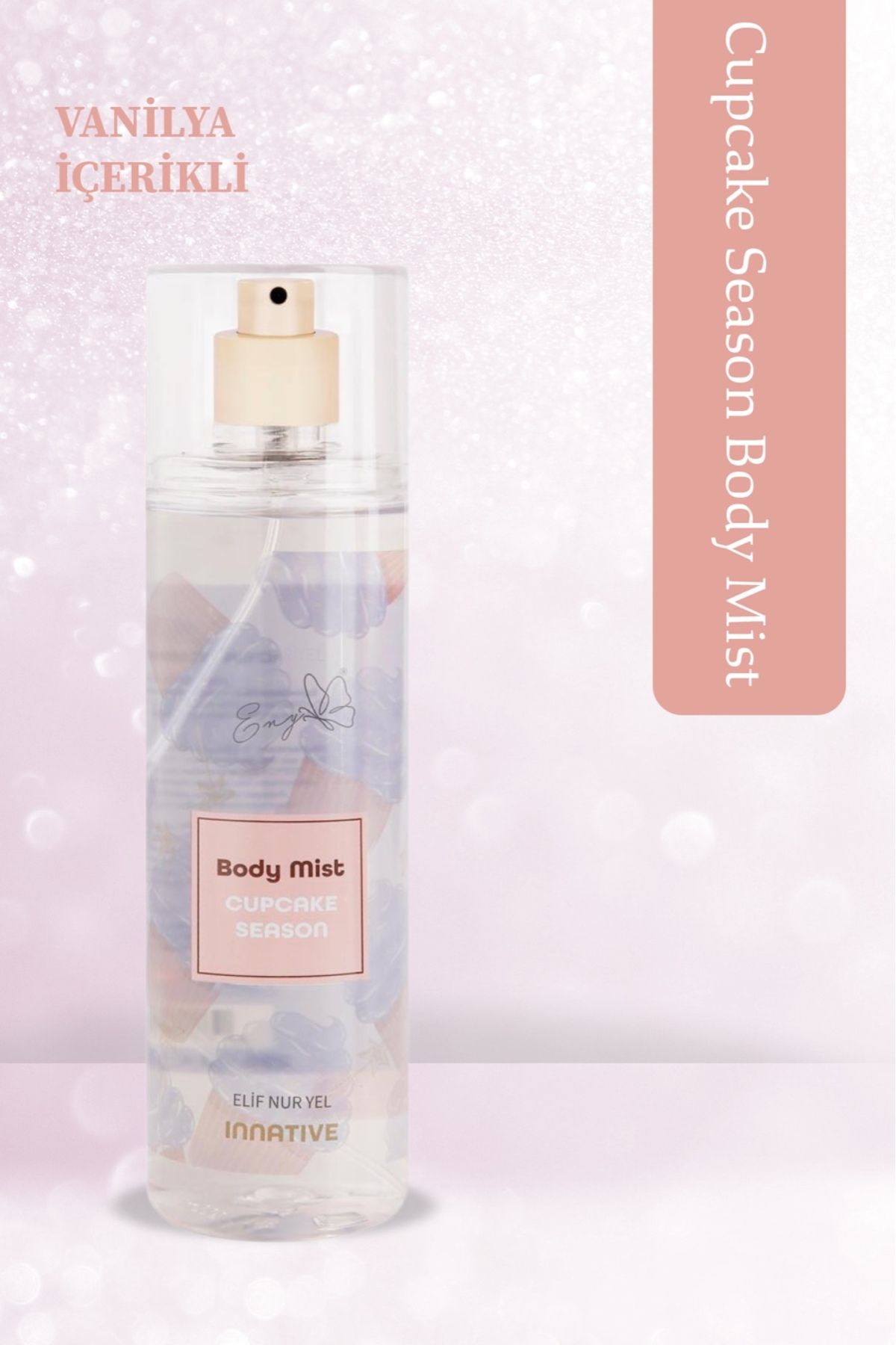 Elif Nur Yel Eny Body Mist Cupcake Season Vücut Spreyi 200ml