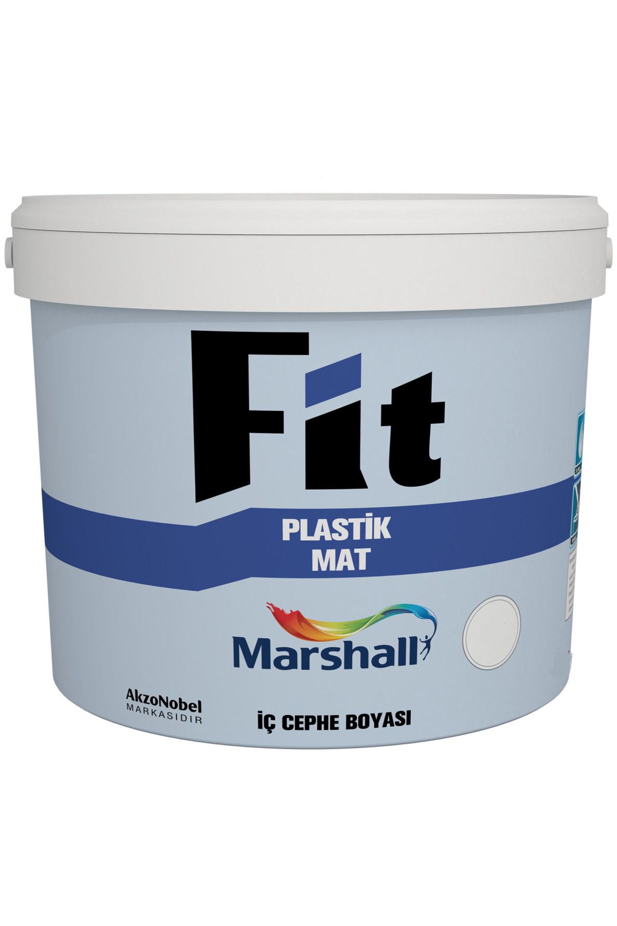 Fit Plastik Su Bazlı Iç Cephe Duvar Boyası Kokusuz Kolay Uygulanır