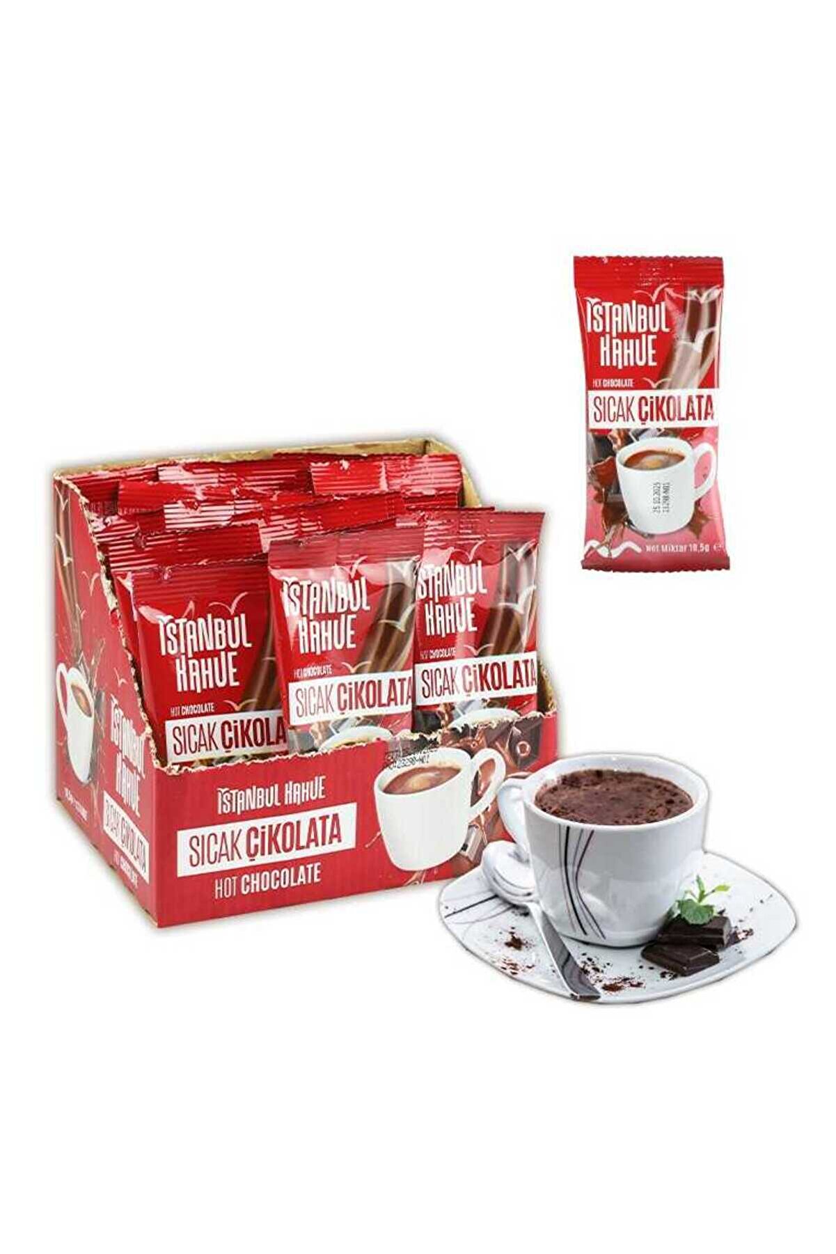 İstanbul Kahve Sıcak Çikolata 18,5 Gr. 24 Adet (1 KUTU)
