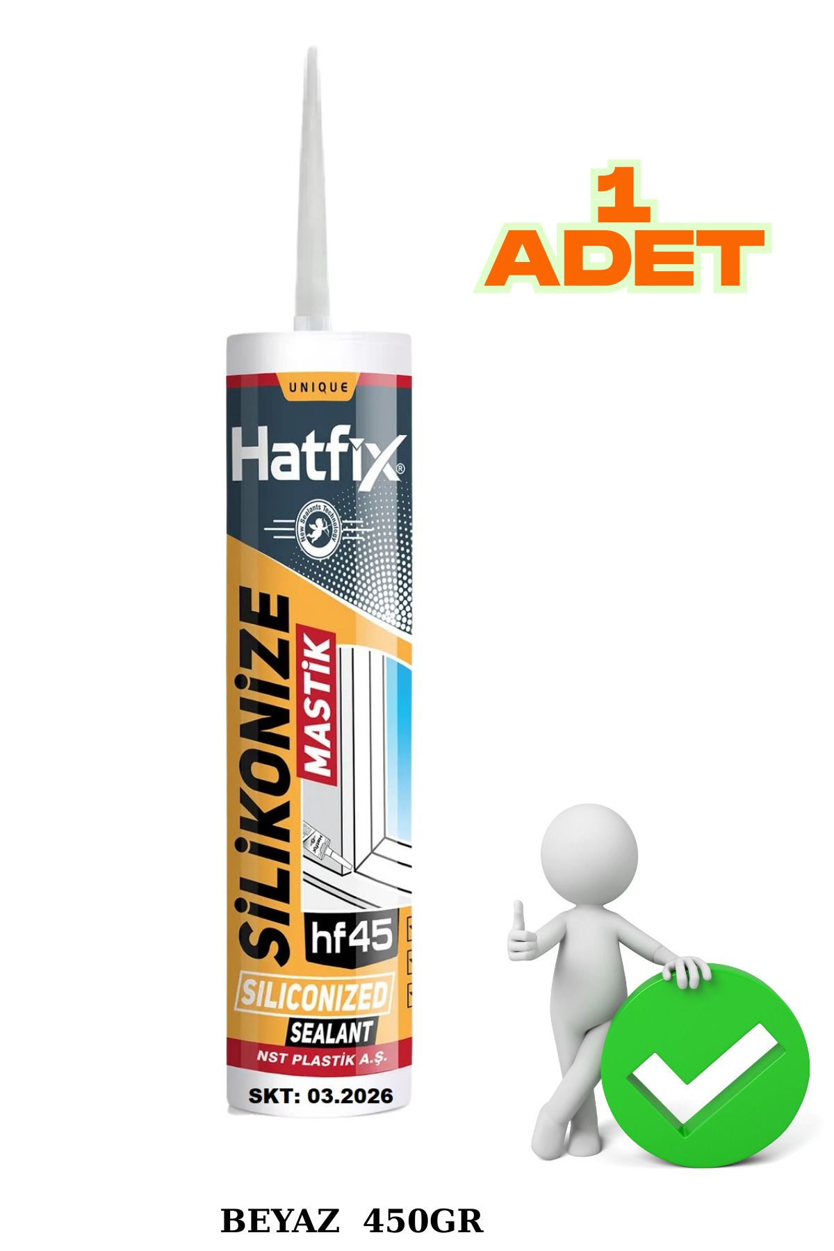 Strafor Duvar Paneli Yapıştırıcı Silikon Mastik