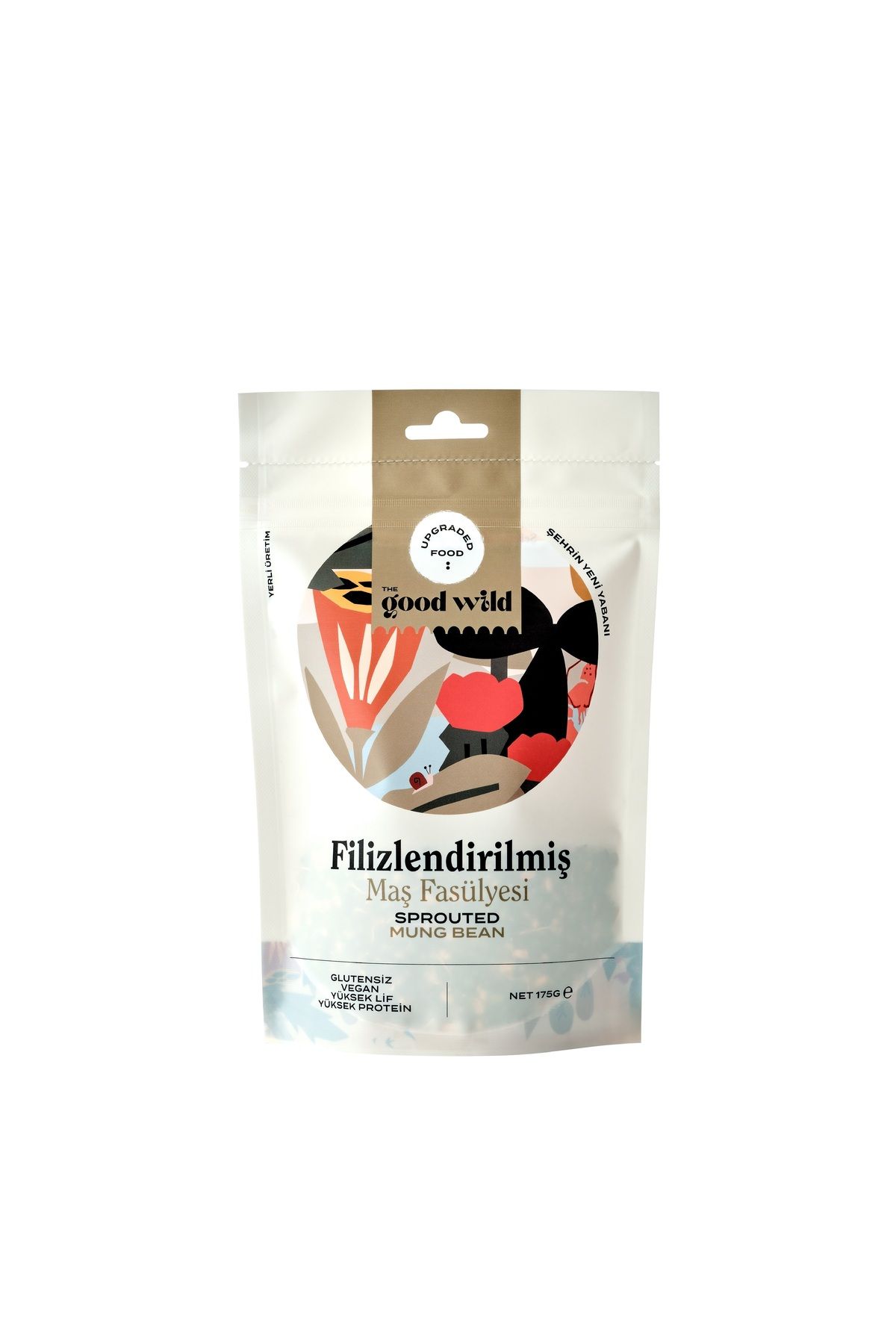 Glütensiz Filizlendirilmiş Maş Fasulyesi 175 G