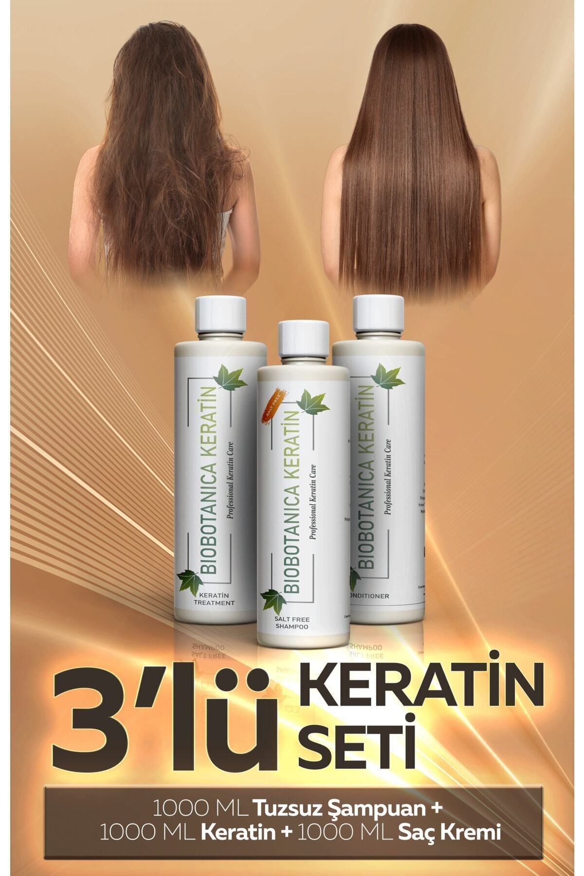 Brezilya Fönü Keratin Bakımı Saç Düzleştirme Seti