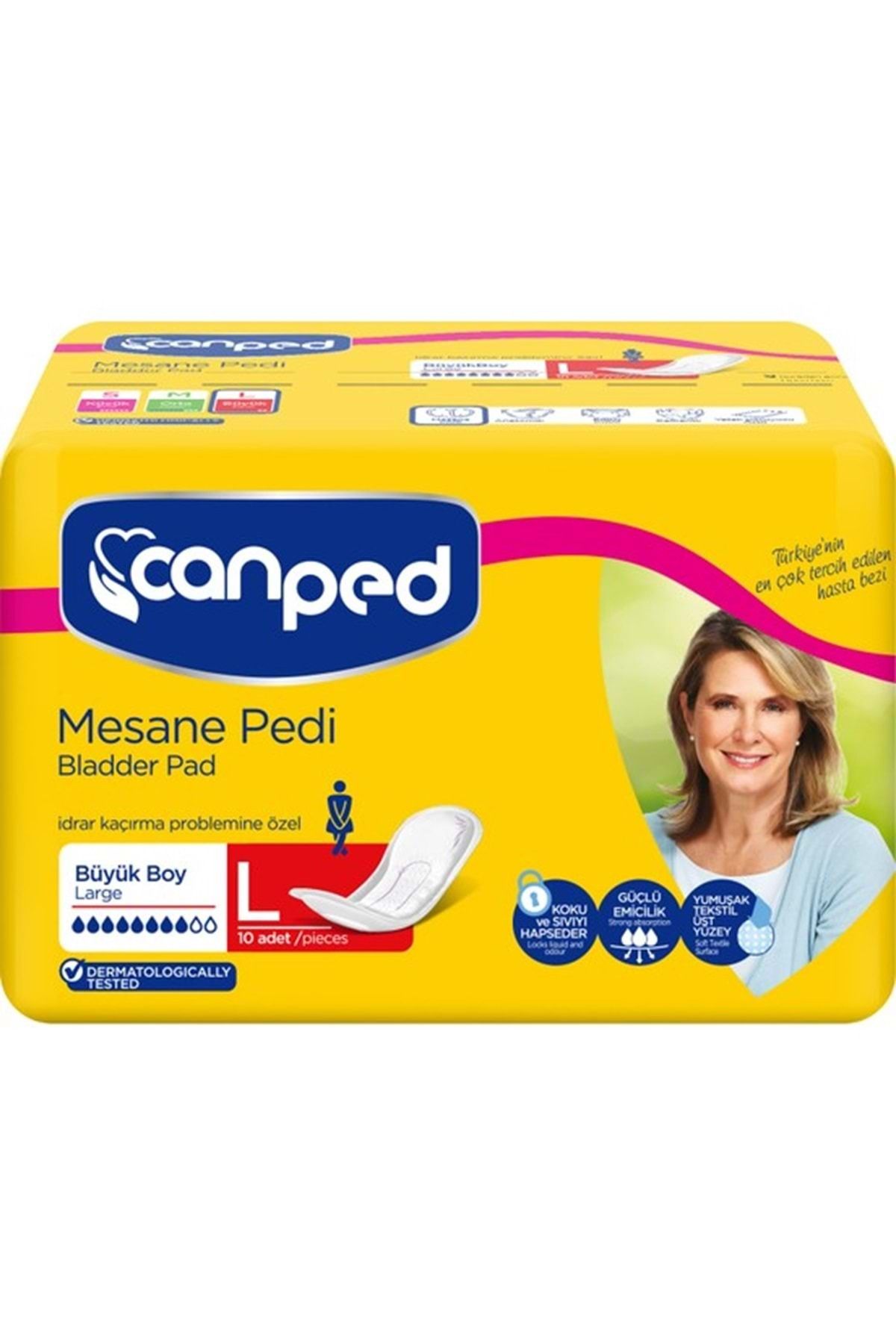 Mesane Pedi Klasik L - Large - Büyük Boy (İÇ ADET 10 LU) Tekli Pk