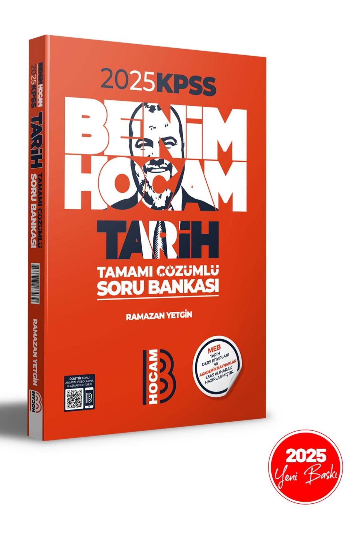 Benim Hocam Yayınları 2025 KPSS Tarih Tamamı Çözümlü Soru Bankası