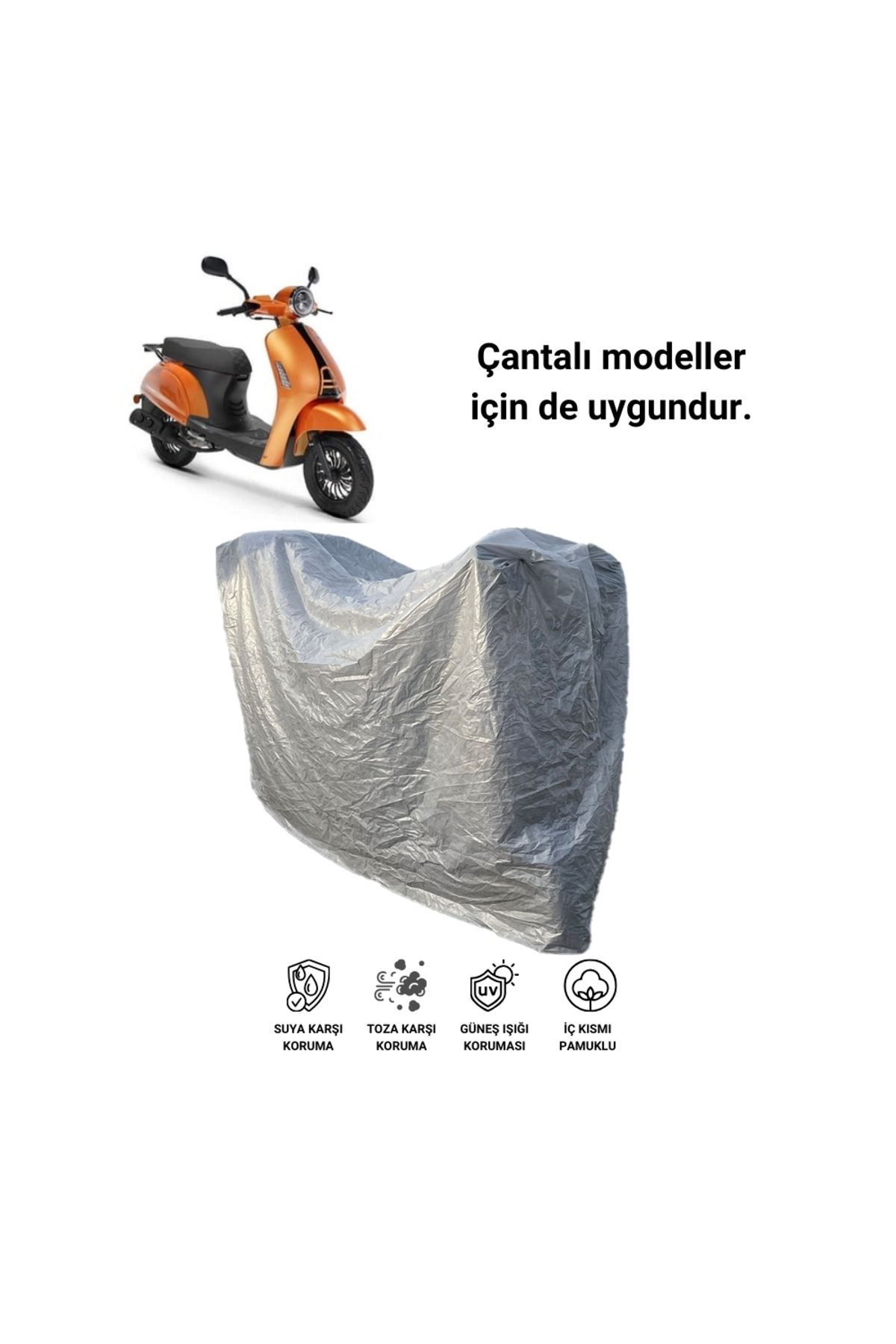 Kuba Blueberry 50 Motorsiklet Branda Içi Pamuklu Çadır
