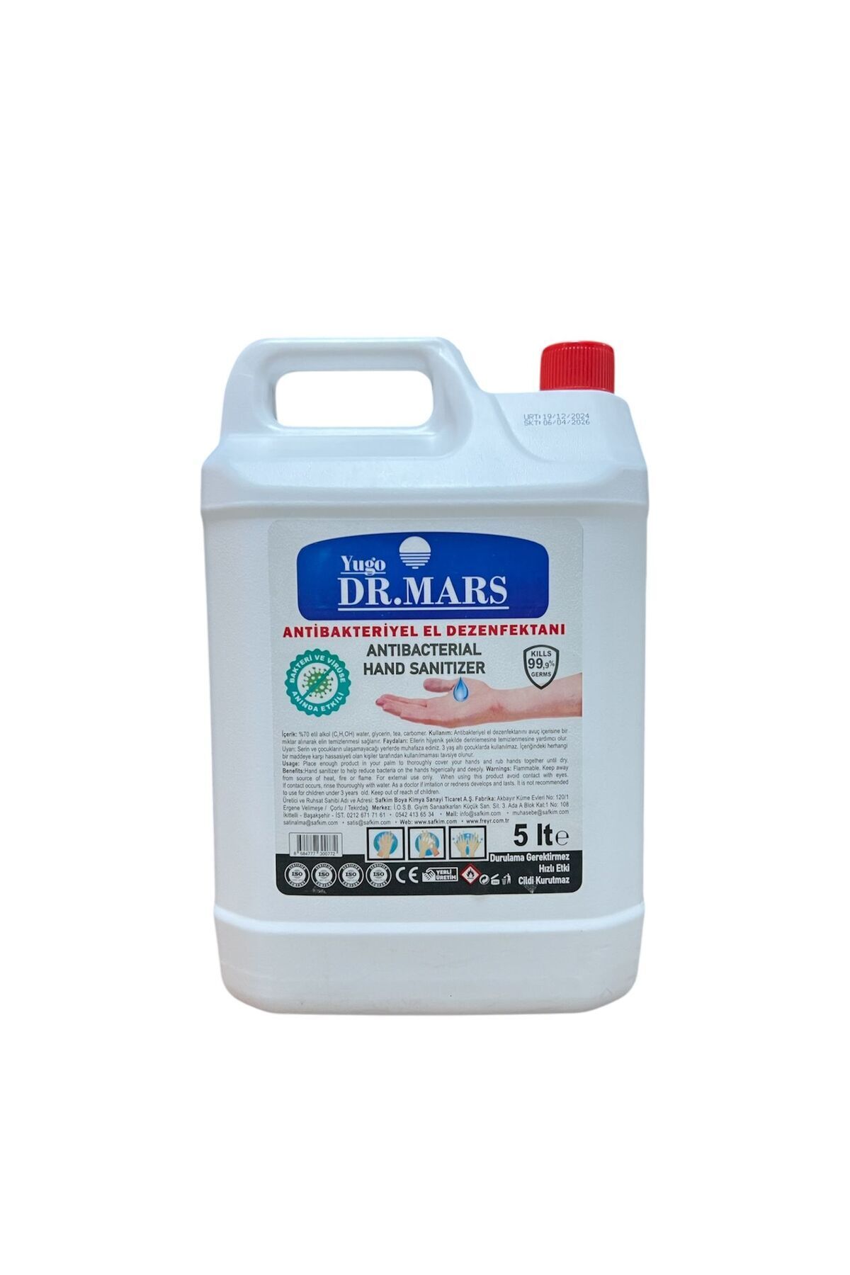 Dezenfektan 5lt Dr Mars