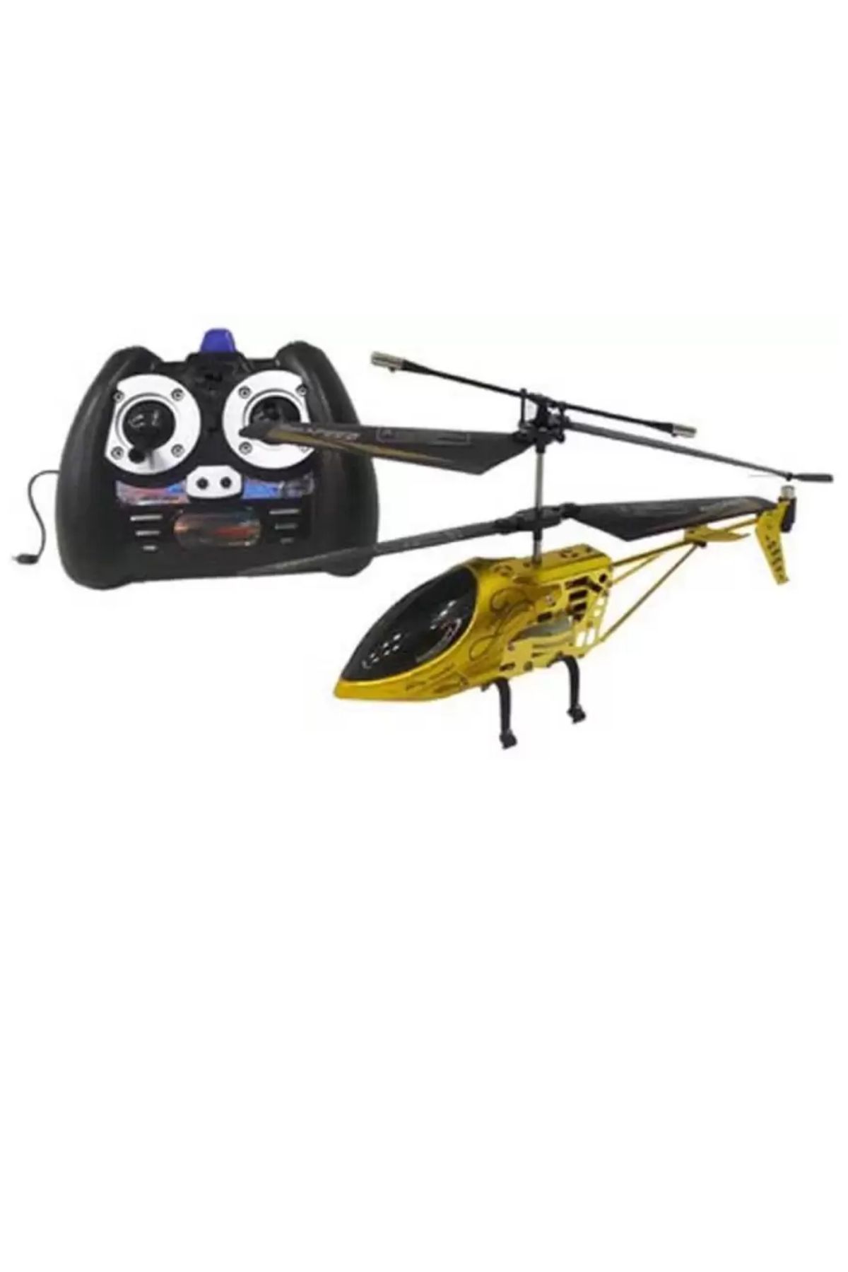 Gold 3.5 kanal helikopter çelik gövde altın sarısı