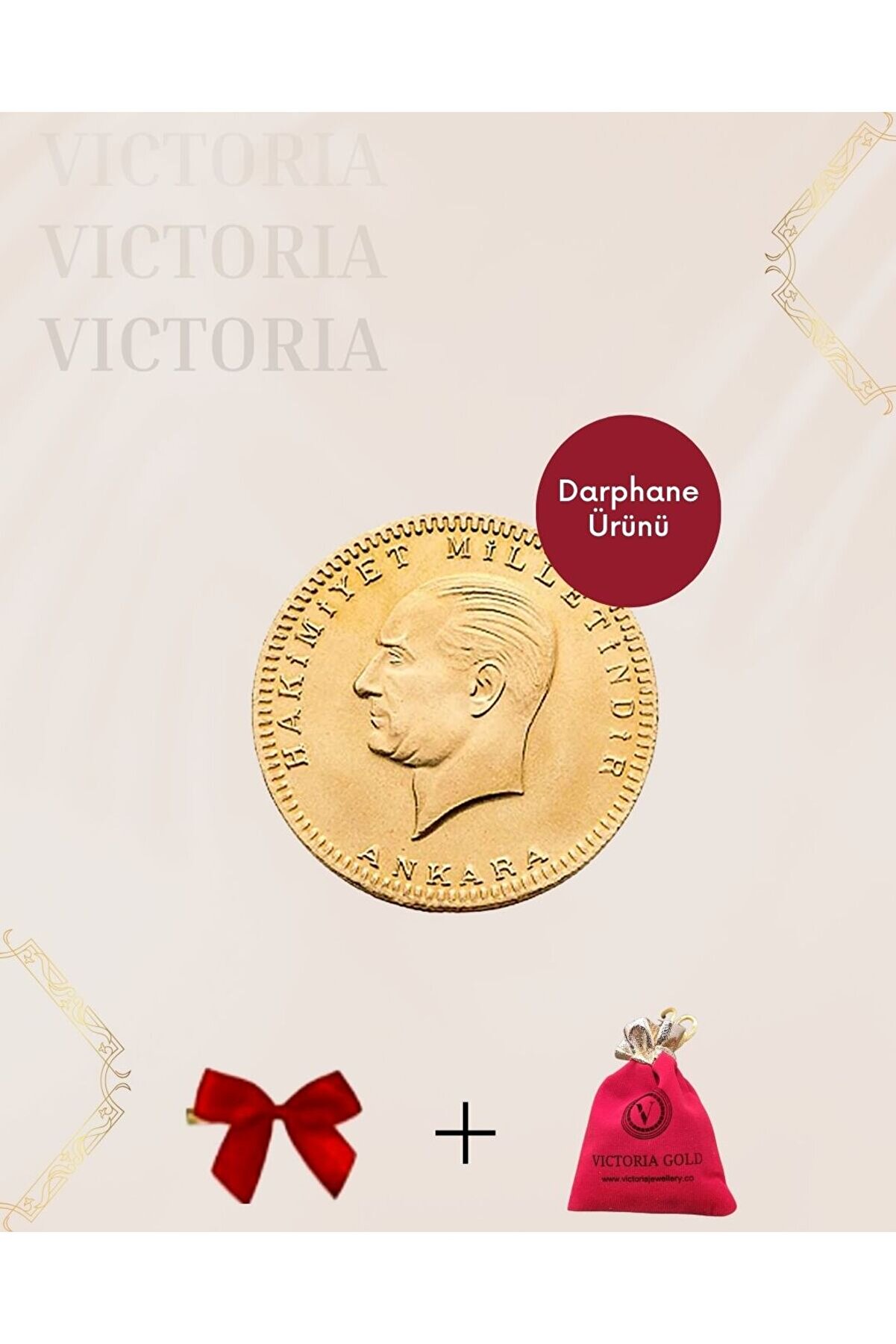 1 Adet ATA TAM-Eski Tarihli (22 AYAR)