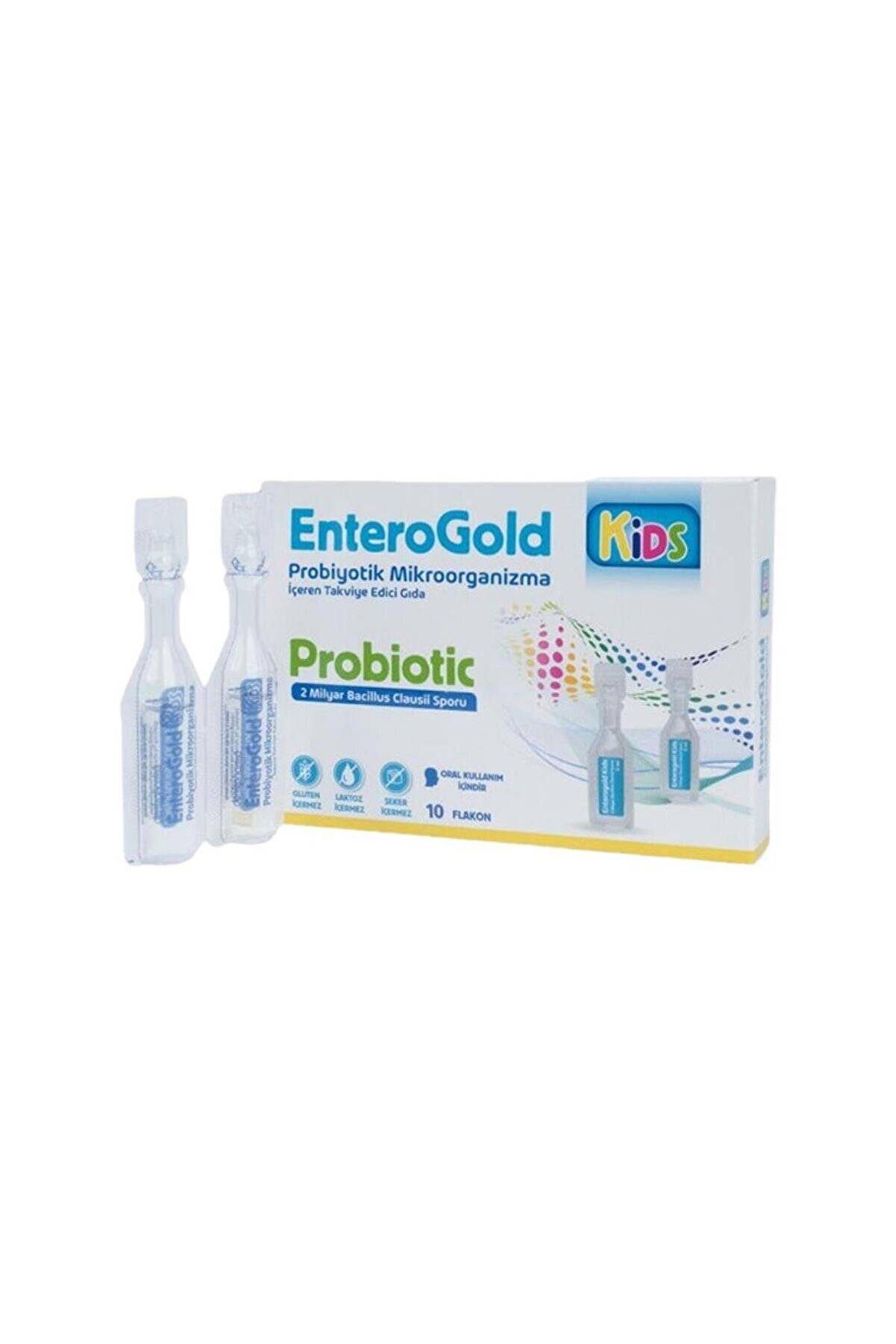 Çocuklar İçin 2 Milyar Probiotic Mikroorganizma içeren Takviye Edici Gıda 10 Flokon