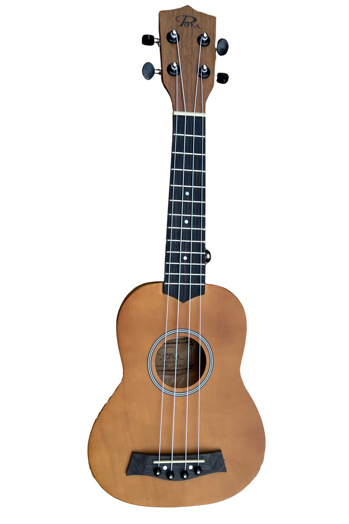 Pk10-bn Naturel Soprano Ukulele (YEDEK TEL,PENA VE KILIF HEDİYELİ)