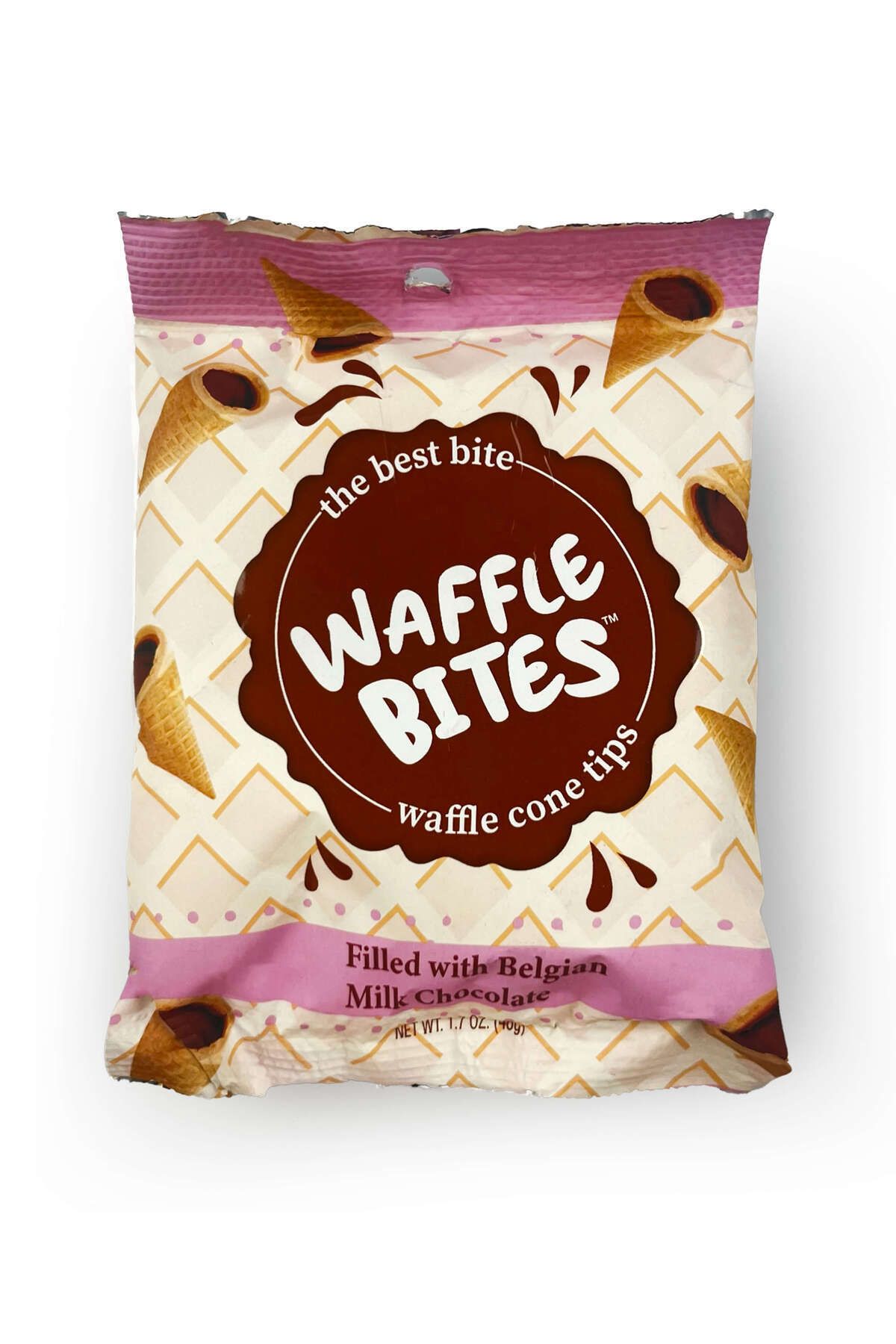 Waffle Bıtes Sütlü Çikolatalı Kornet 48 Gr. (1 Paket)