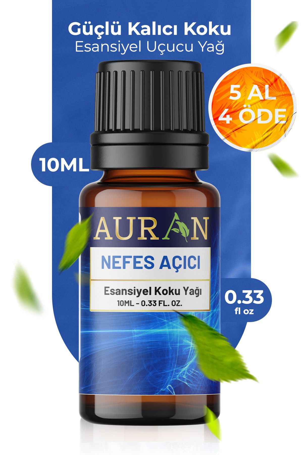 Nefes Açıcı Nane Ve Okaliptüs Esansiyel Uçucu Koku Yağı Buhurdanlık Yağı Difüzör Esansı Küre 10ml
