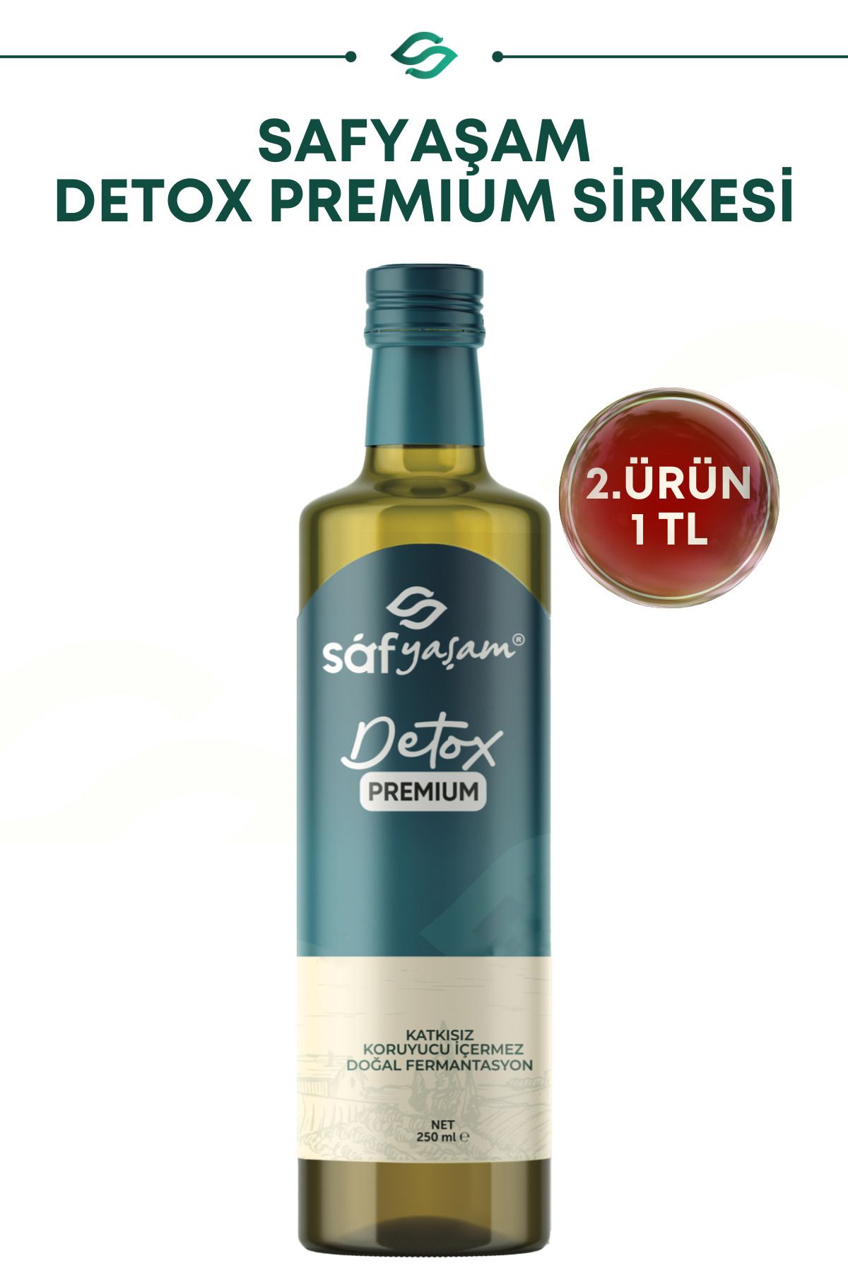 Detox Premium Mix Detox Sirkesi Suyu 250ml