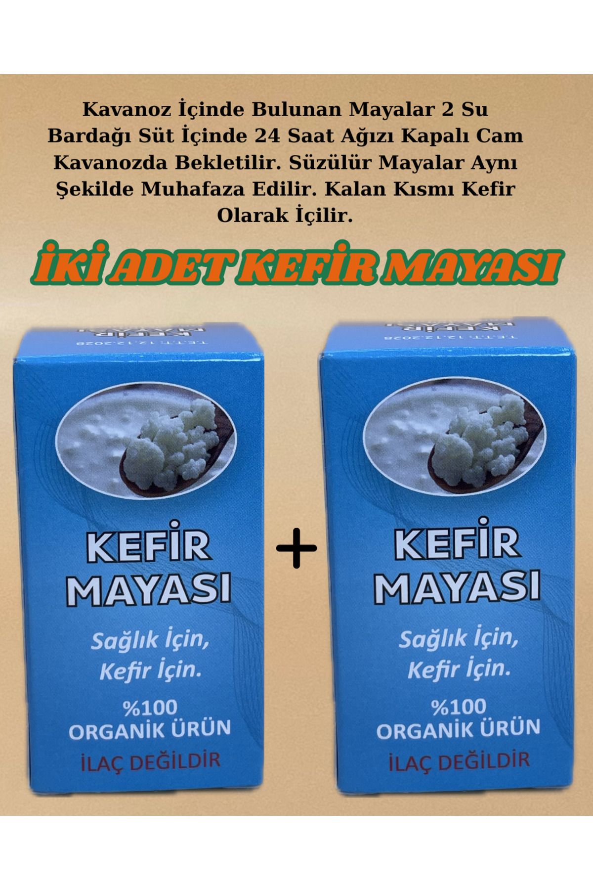 2'Lİ KEFİR MAYASI