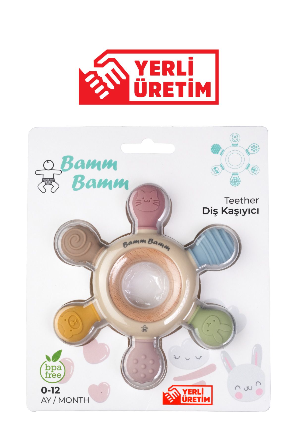Diş Kaşıyıcı Yerli Üretim Silikon Hafif Ve Rahat Kavranır