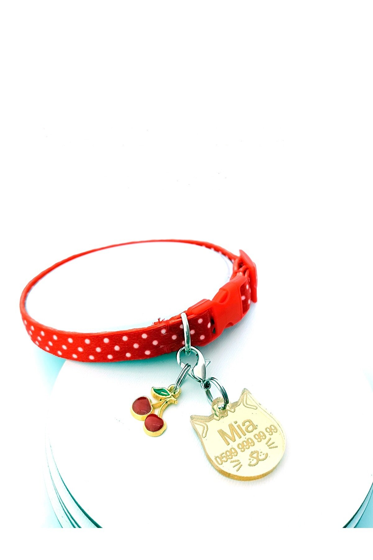 Kişiye Özel Zilli Isimli Kedi Tasması Kedi Isim Künyesi Isimlik