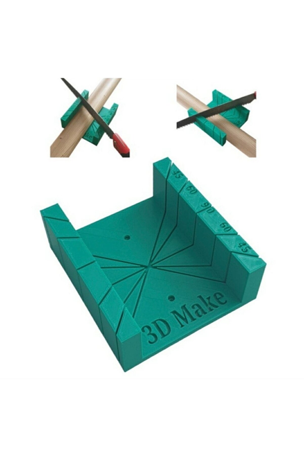 30-60-45-90 Derece Açılı Kesme Klavuzu - Gönye Kutusu