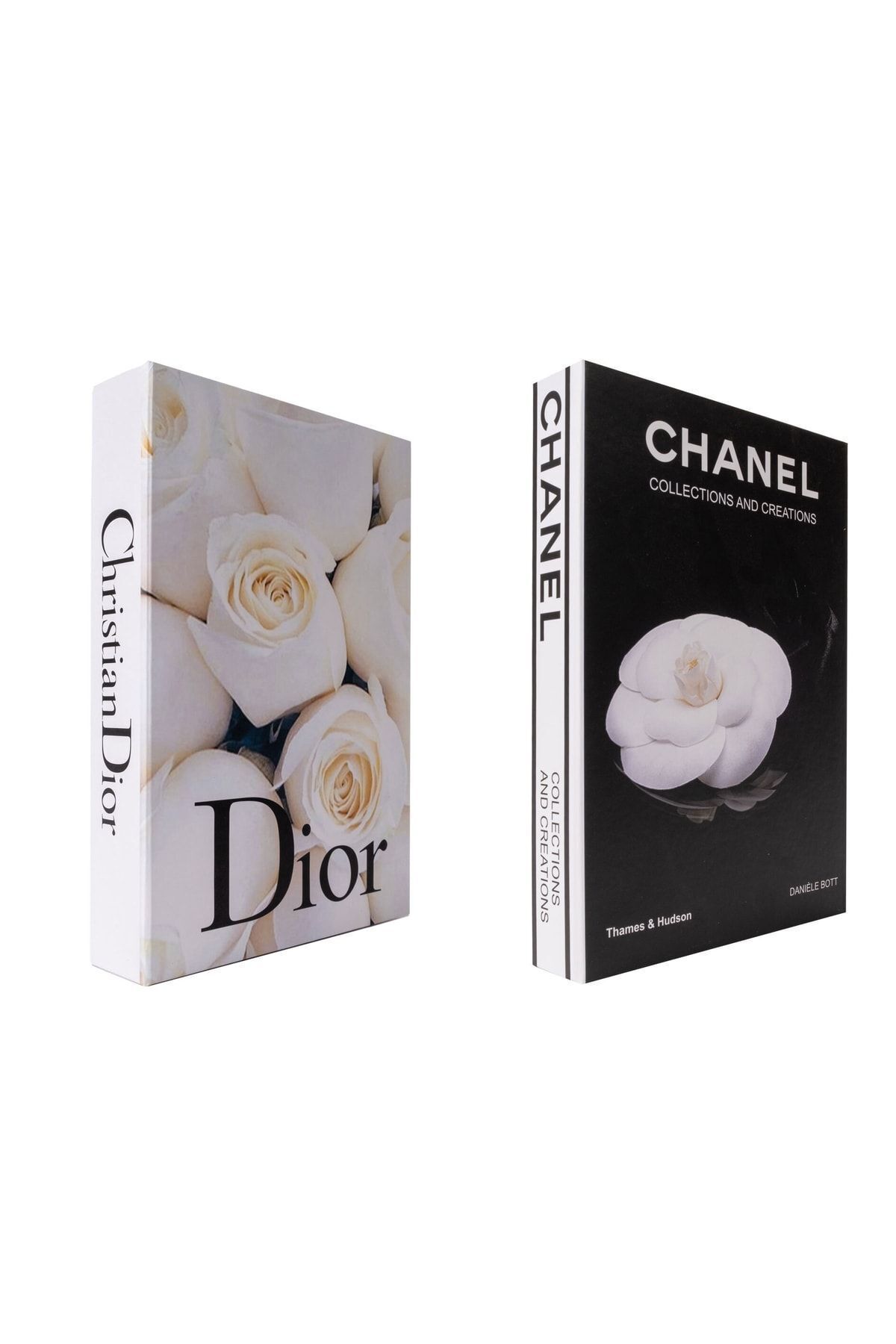 Dior&chanel Dekoratif Kitap Kutusu Set