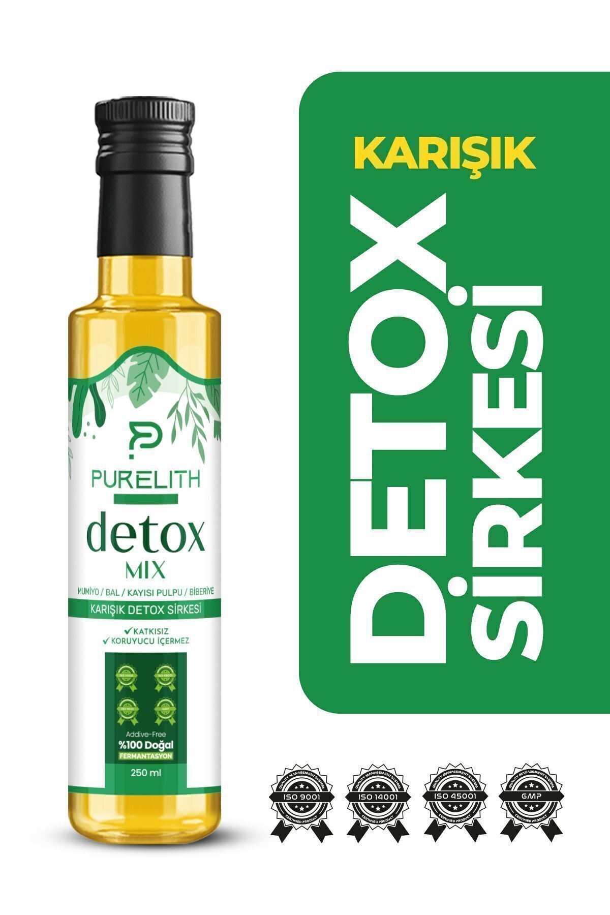Ananas Içeren Detox Form Sirkesi