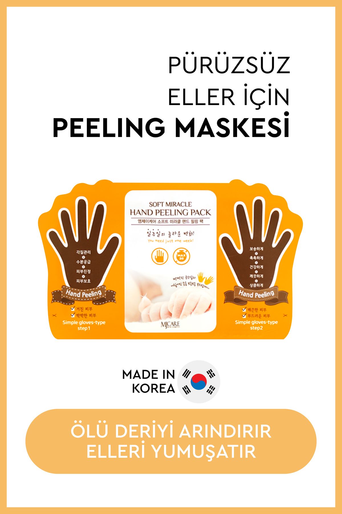 Hand Peeling - Soyulan El Peeling Maskesi