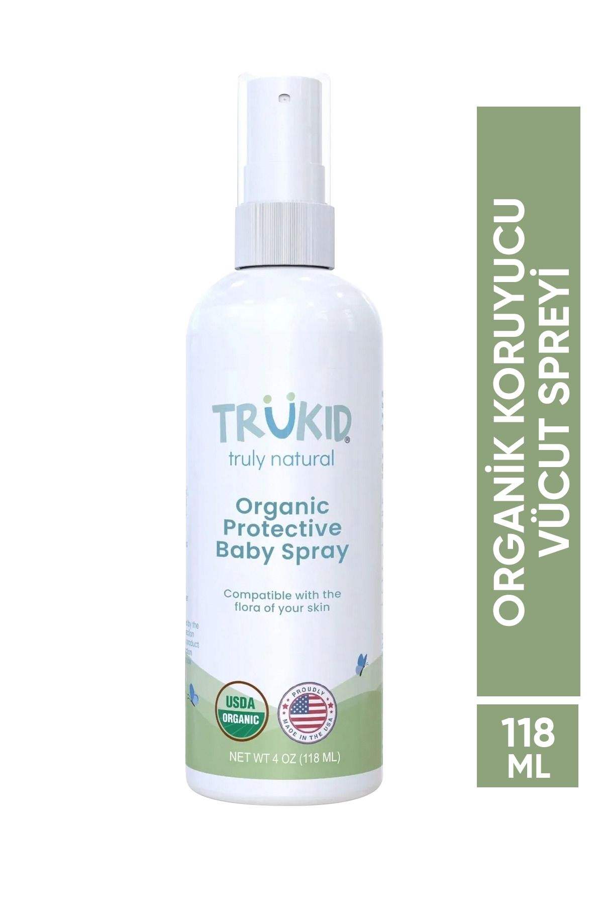 Organik Vücut Koruyucu Sprey 118 ml