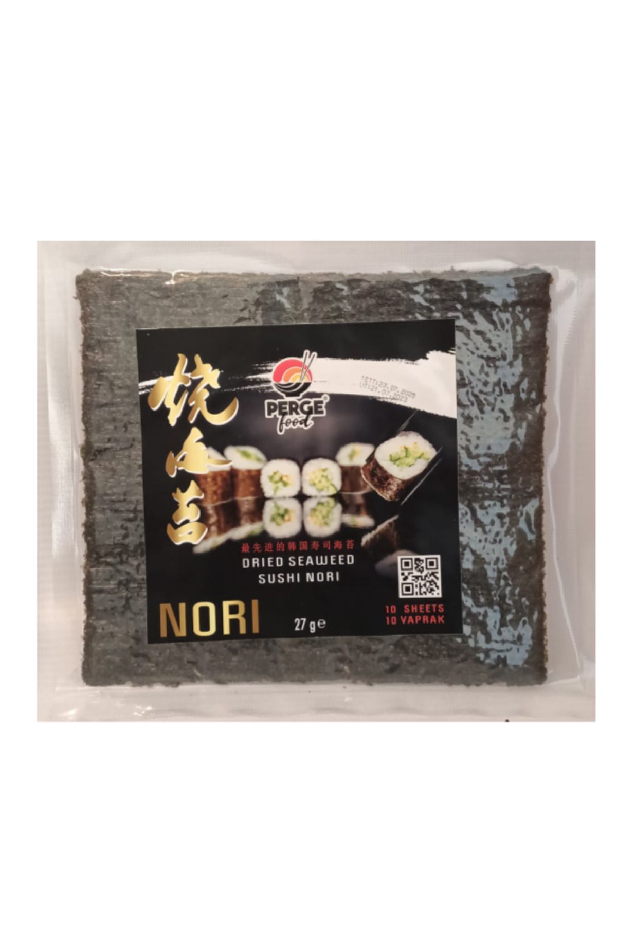 Seafood Sushi Yosunu Yaki Sushi Nori Gold Premium 10 Yaprak