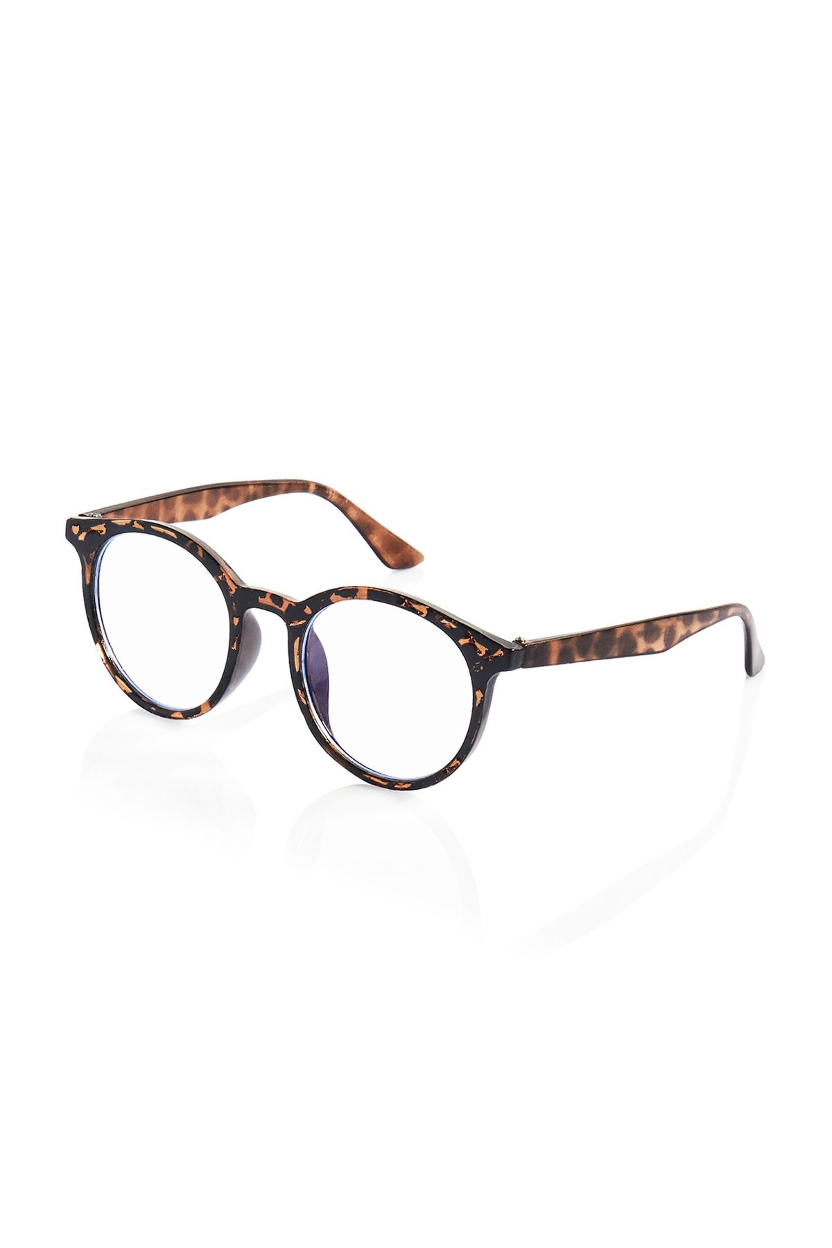 Sara Leopard Unisex Mavi Işık Koruyucu Gözlük