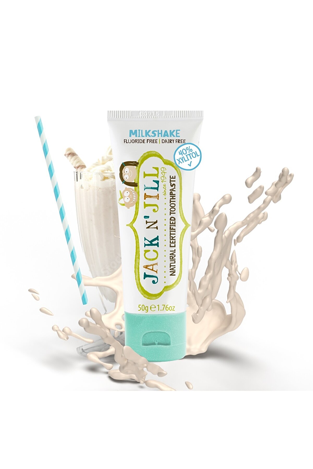 Jack N Jill Doğal Diş Macunu -milkshake Aromalı 50g