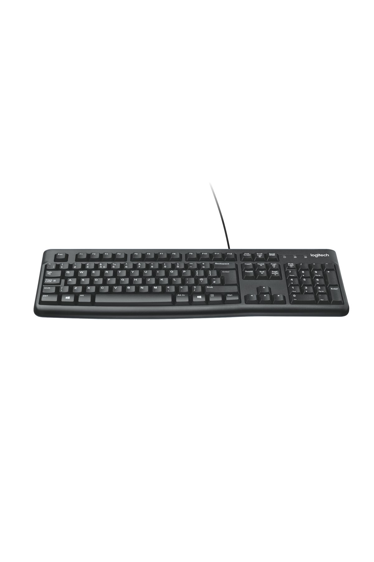 K120 USB Kablolu Türkçe Q Klavye - Siyah
