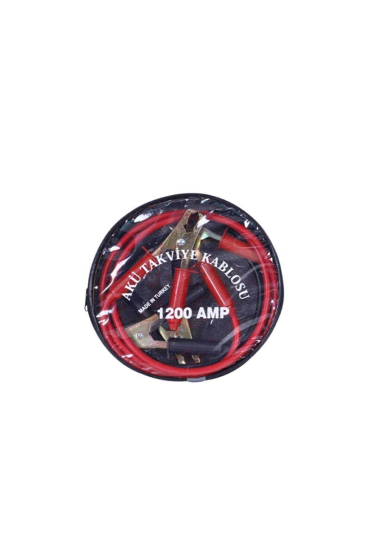 2 Metre Akü Takviye Şarj Kablosu 1200 Amper Çantalı