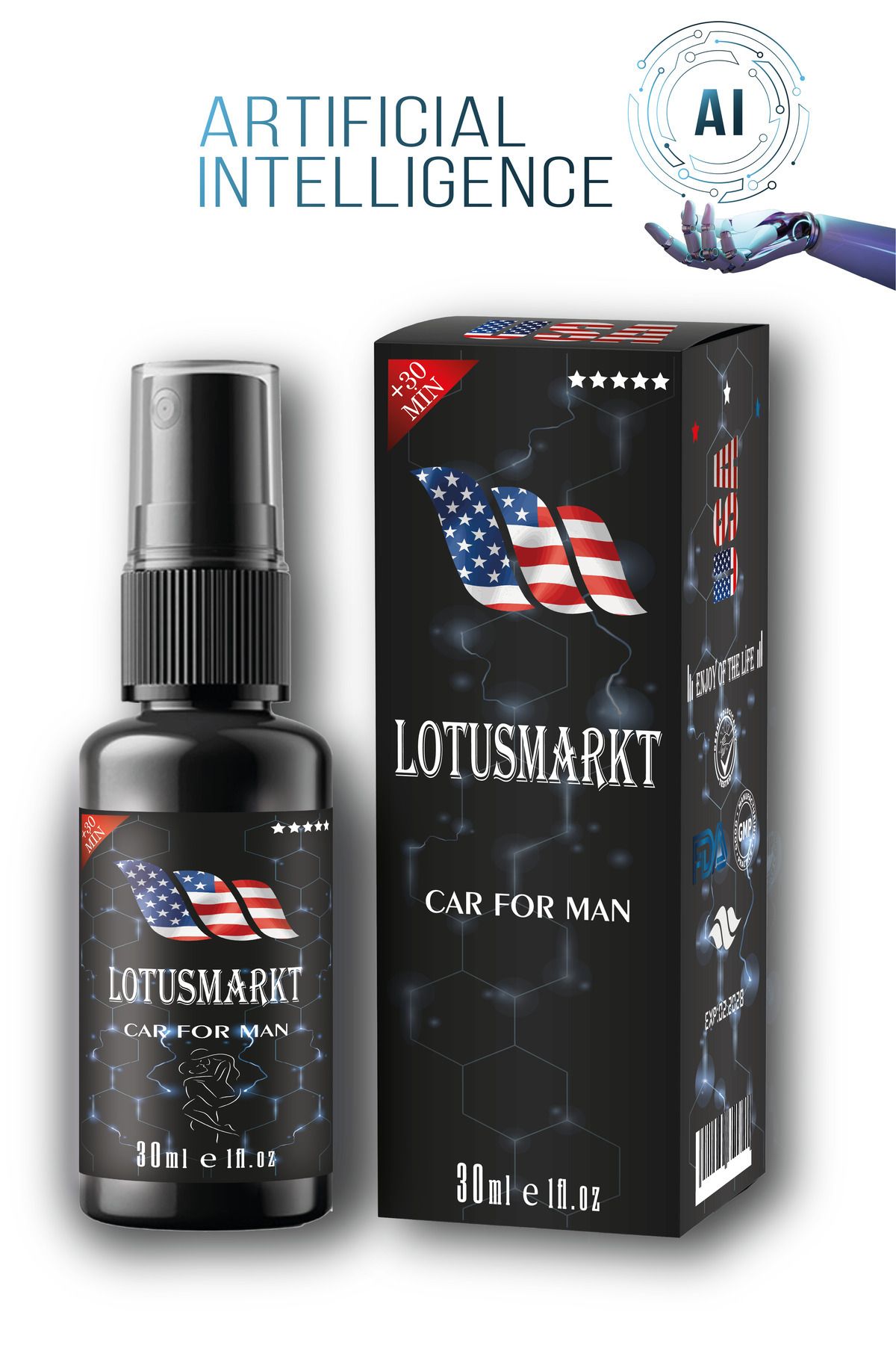 Hunter Love Care For Man Sprey Long Time Premium A - Plus