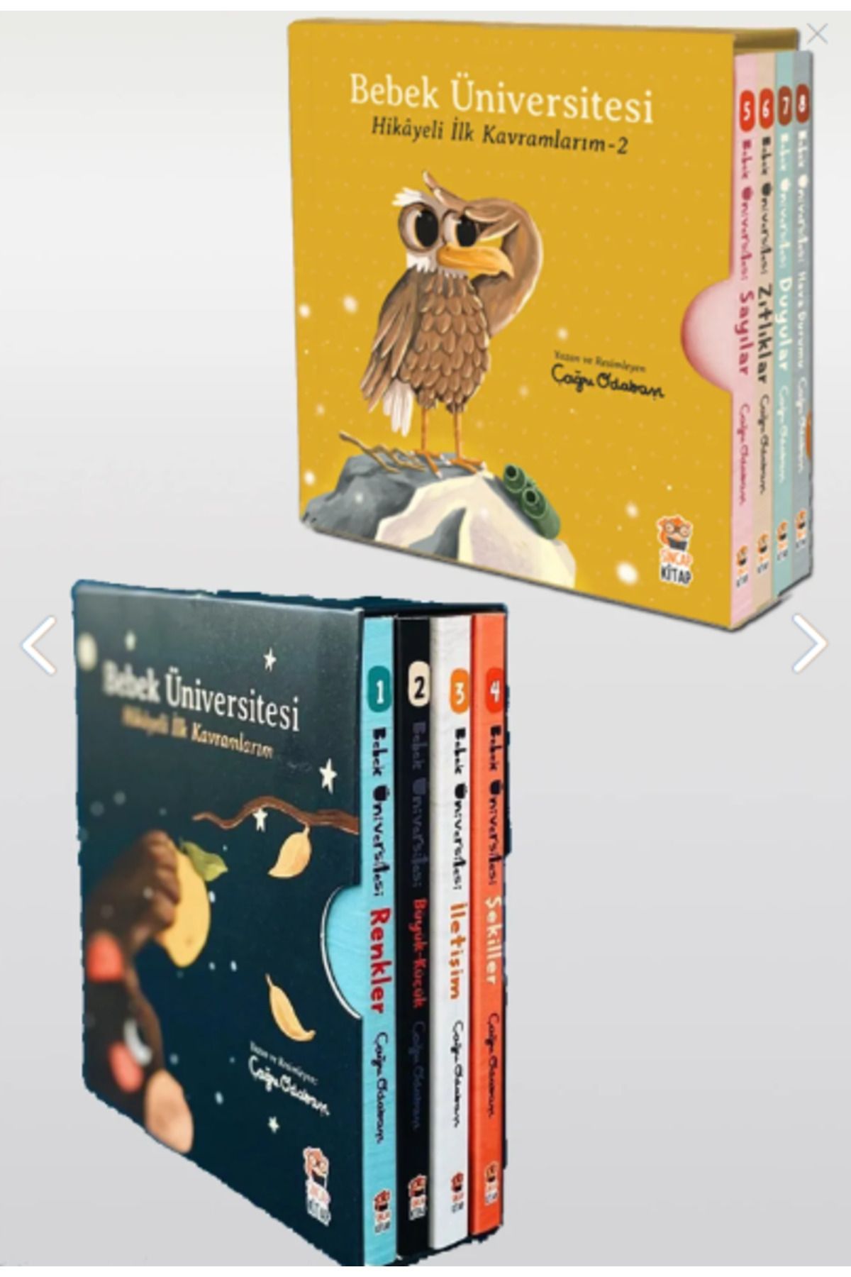 Bebek Üniversitesi 2 Set Bir Arada - 8 Kitap