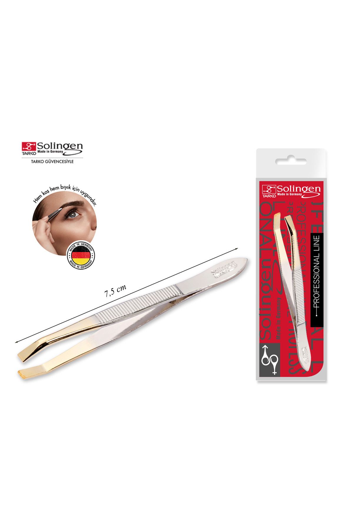 Cımbız Gold Uçlu 7335 Düz