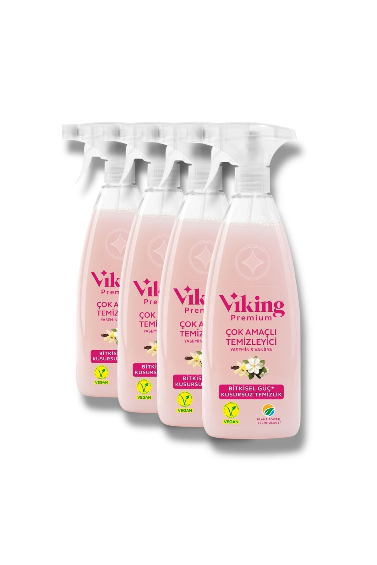 Premium Çok Amaçlı Yasemin & Vanilya 750 Ml 4 Adet