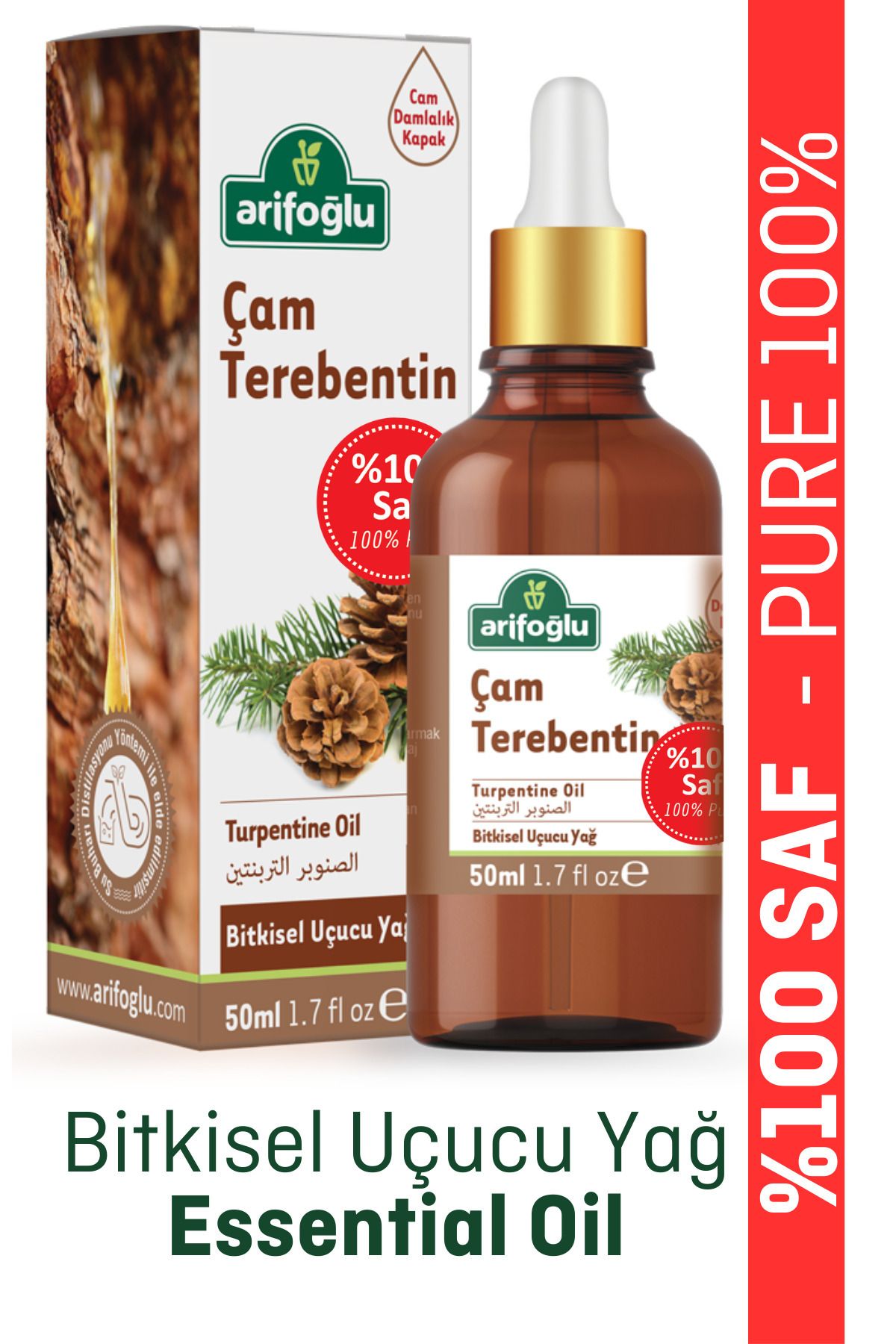 Çam Terebentin 50 ml %100 Saf