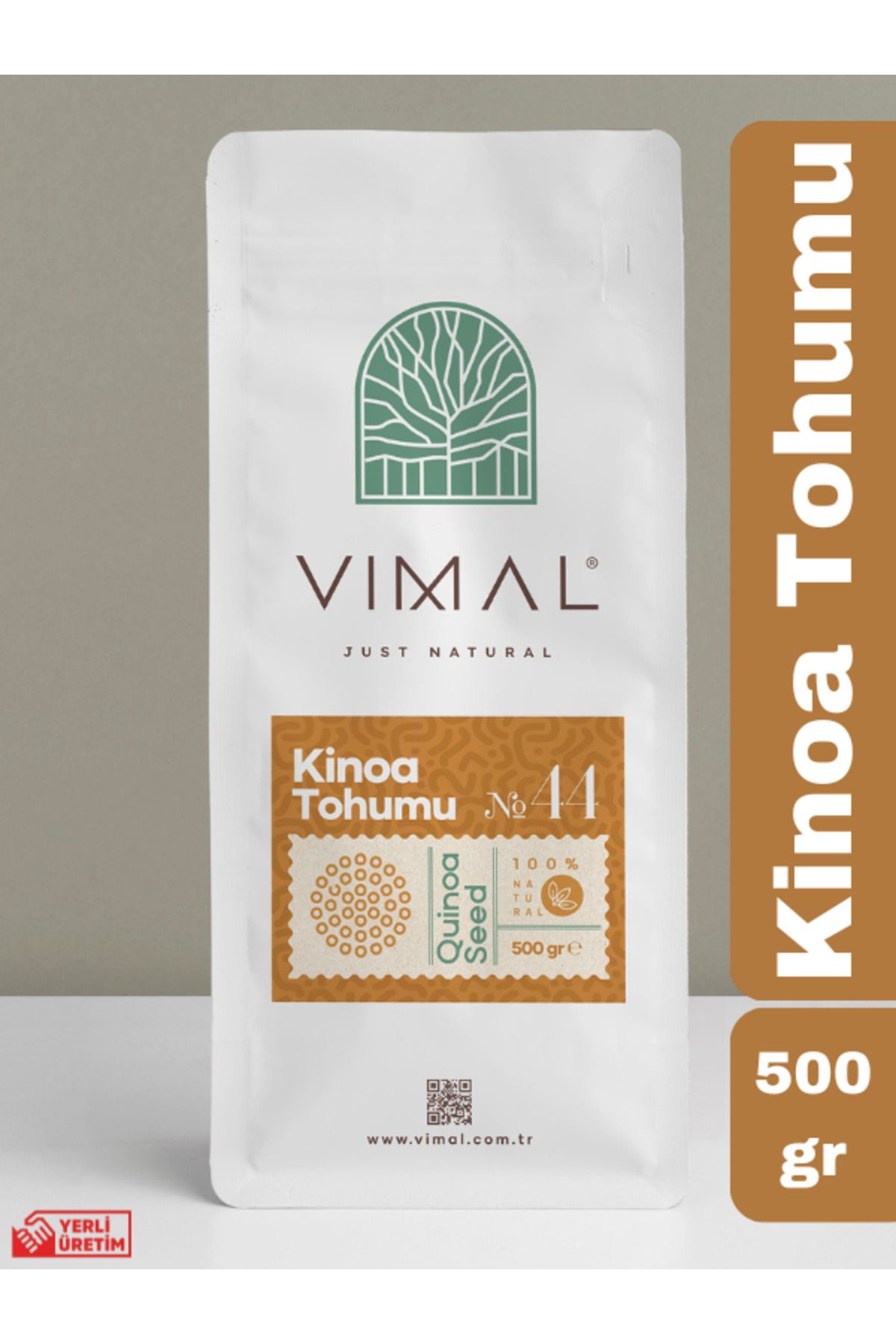 Kinoa Tohumu 500 gr ( %100 Doğal Glutensiz Kinoa Tohumu )